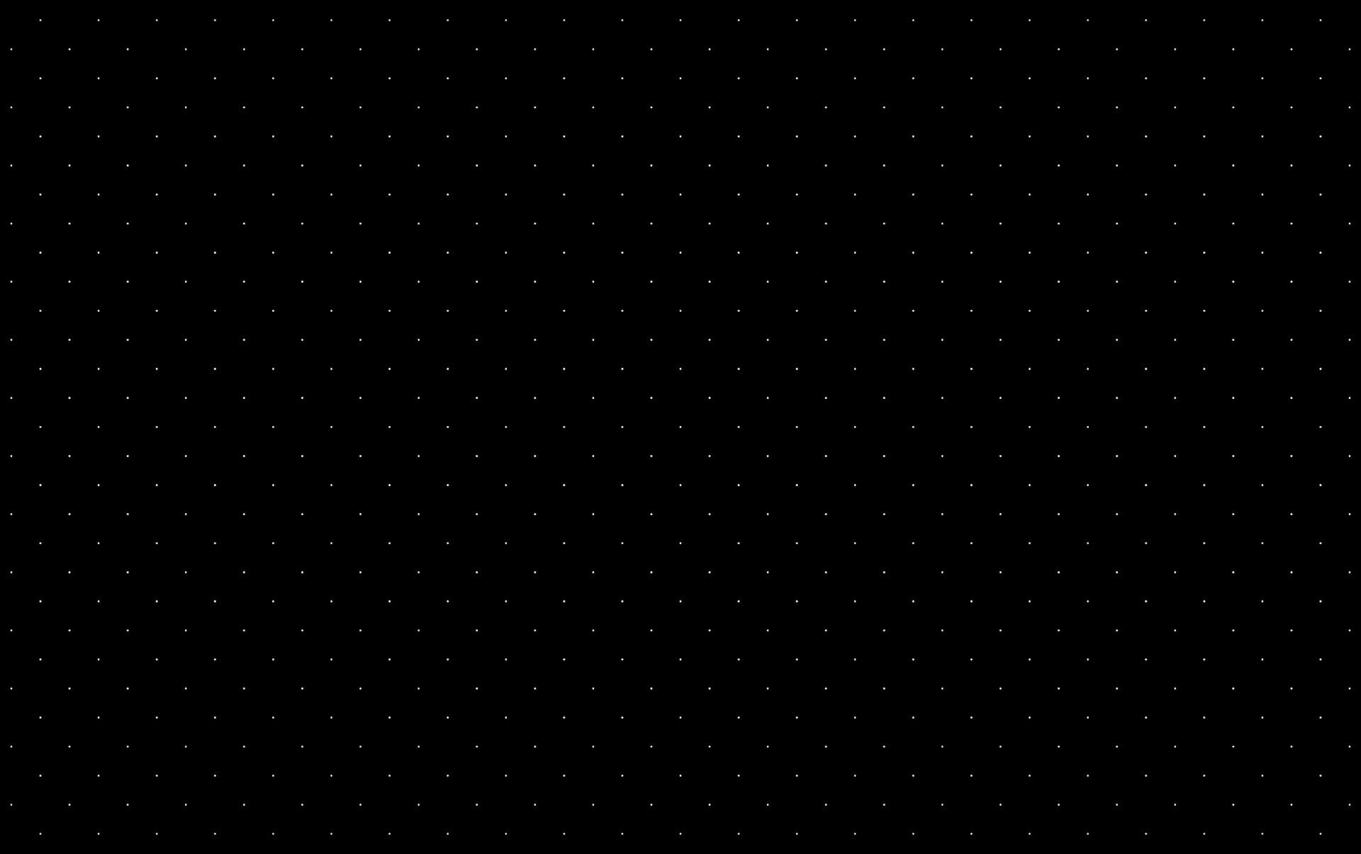 White Dot pattern on a black background vector Free Vector