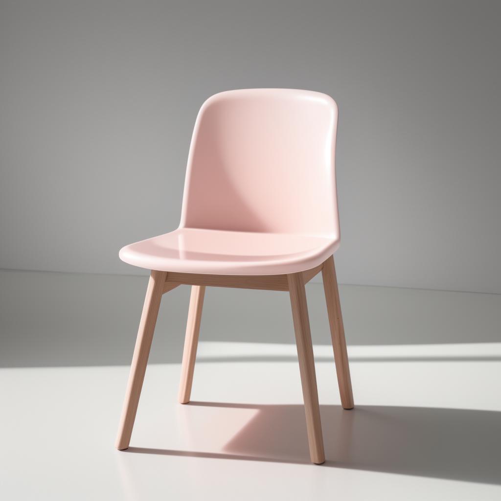 A chair with a by @ai_generated