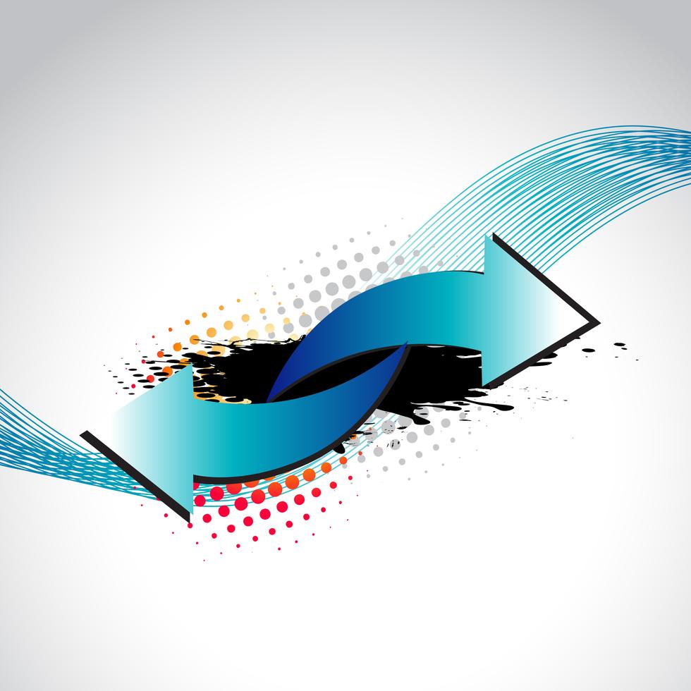 vector abstract arrow Stock Free