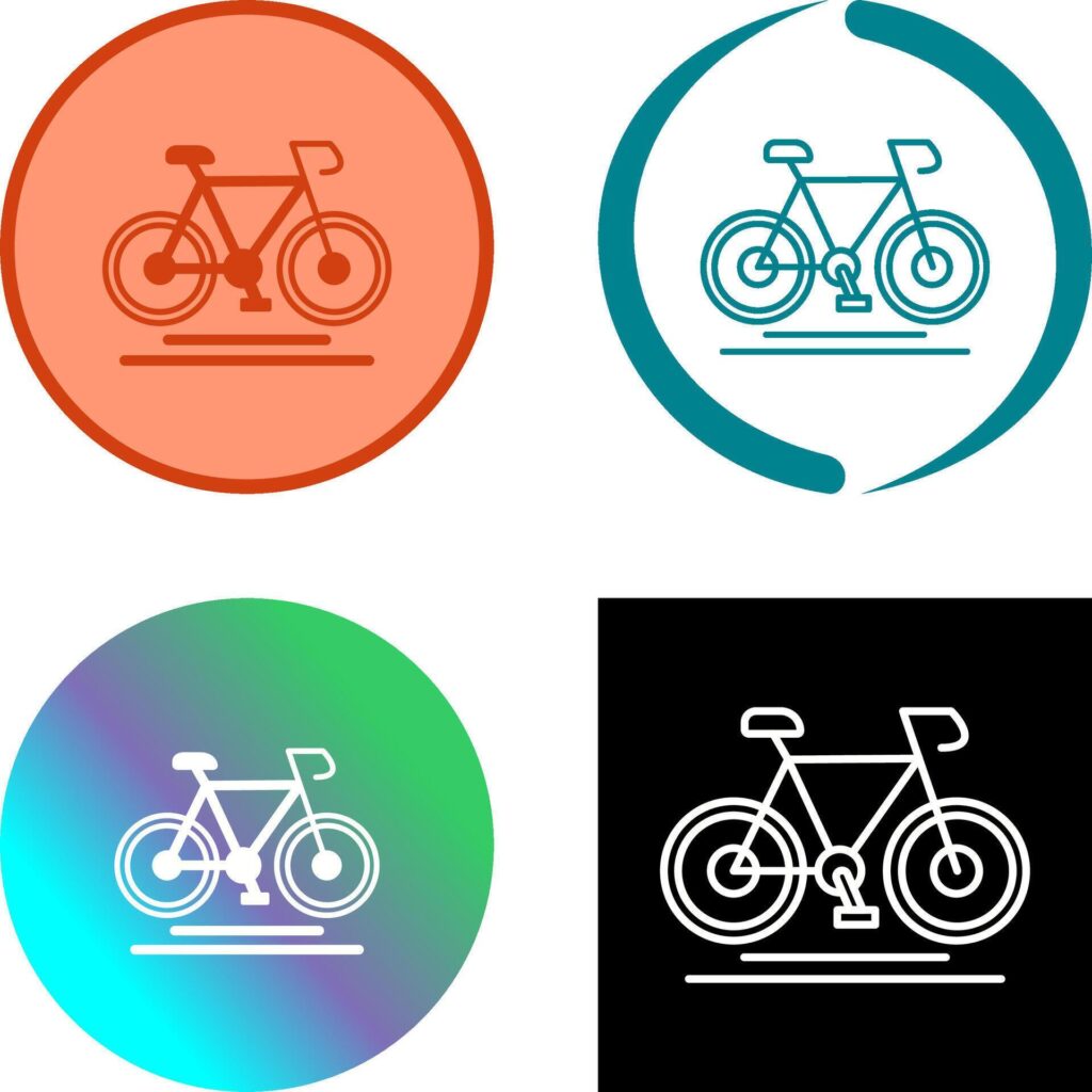 Cycling Icon Design Stock Free