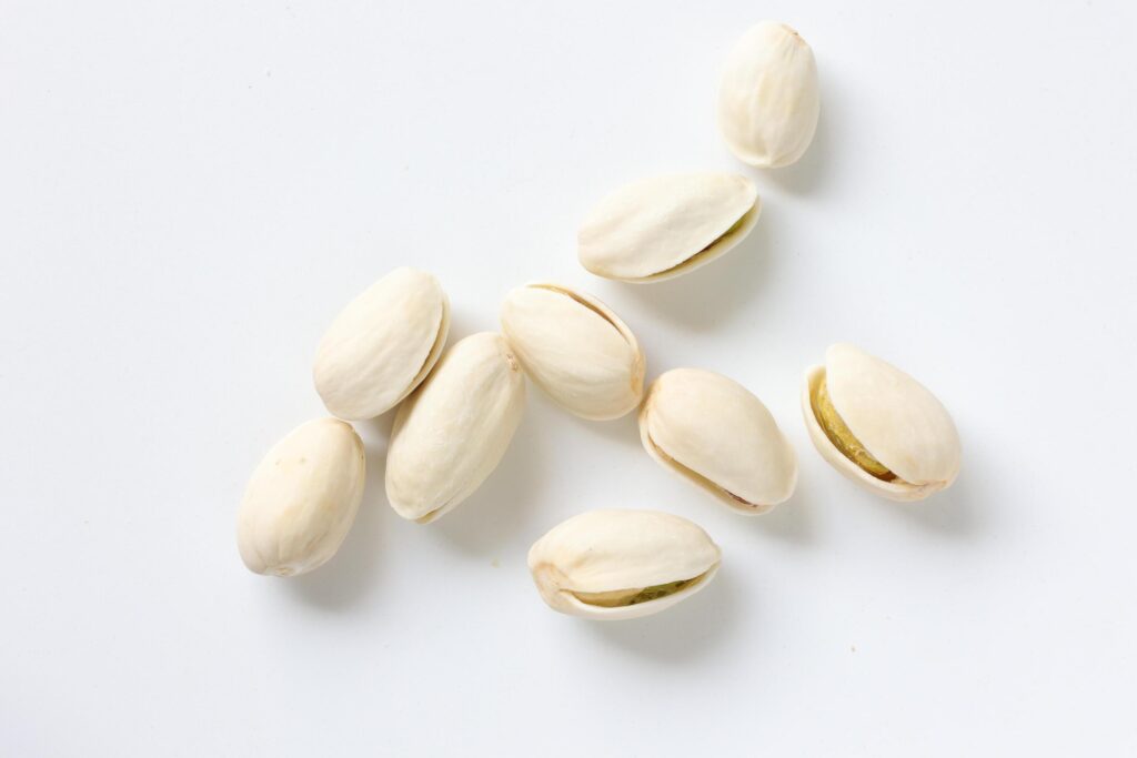 Pistachio nut isolated on white background Stock Free