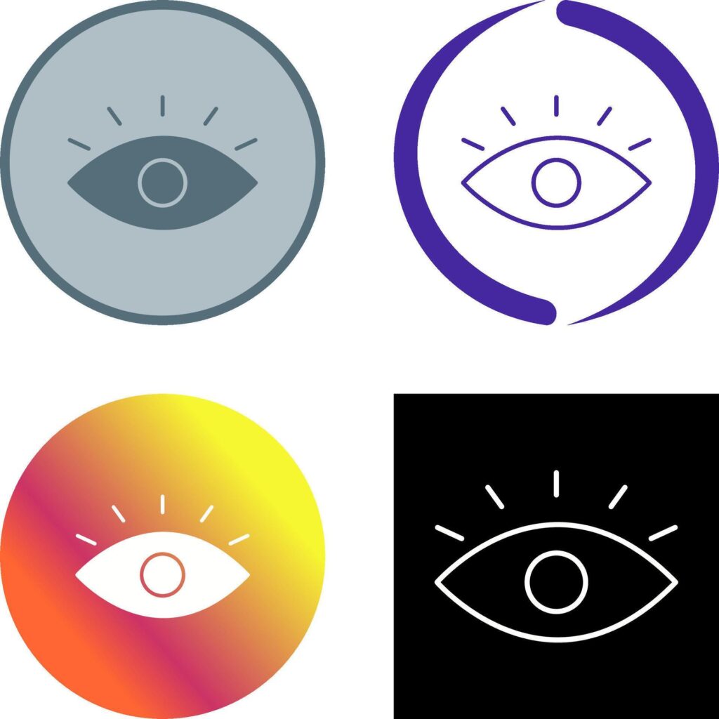 Eye Icon Design Stock Free