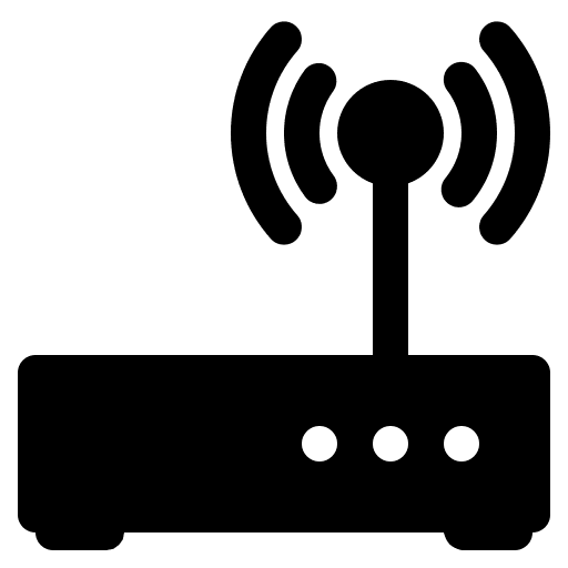 Router, signal, wifi icon