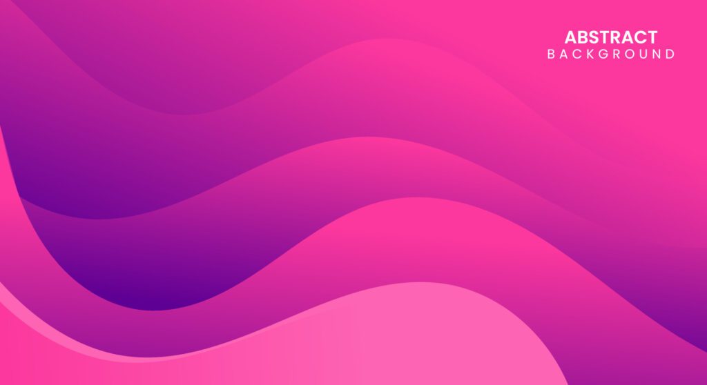 Wave purple gradient pink background Free Vector and Free SVG