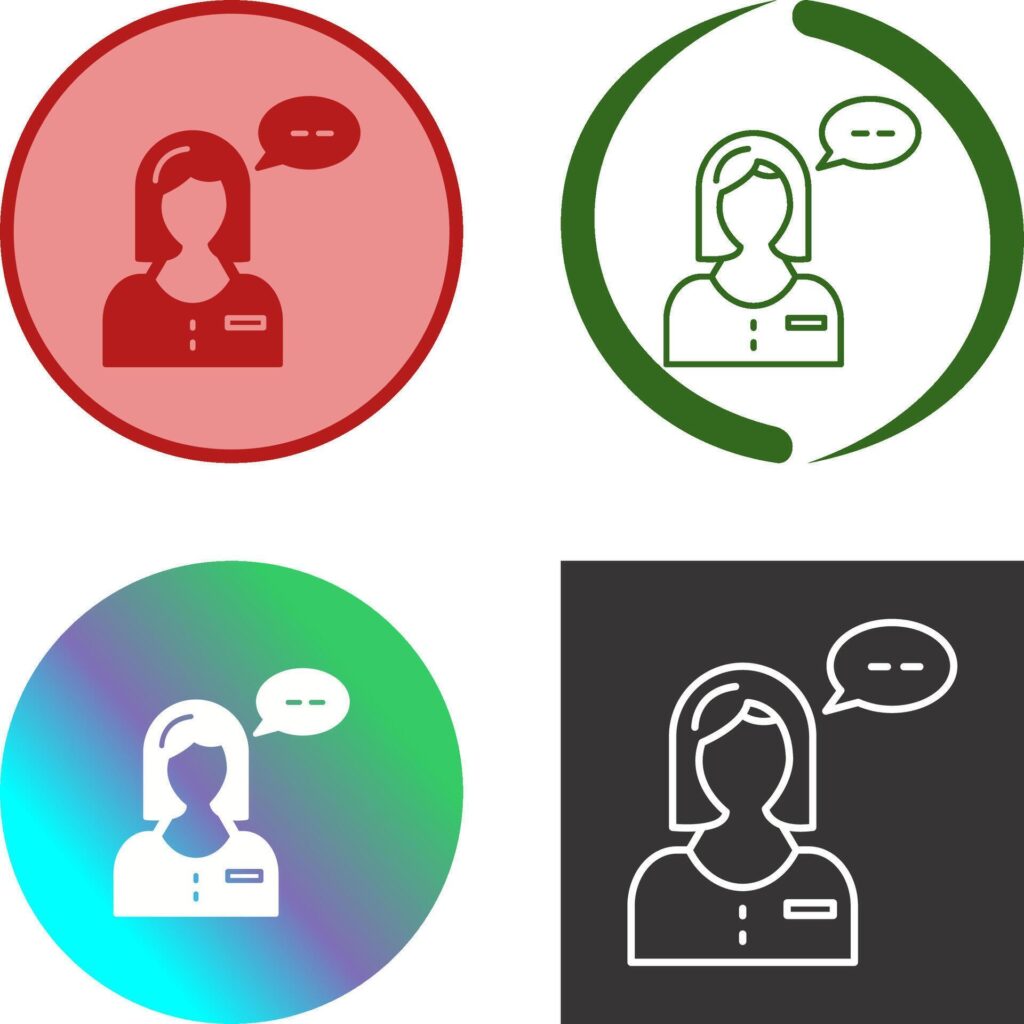 Consulting Icon Design Stock Free