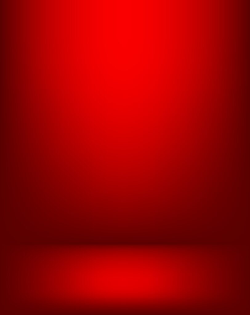 Empty red color display products studio room background Free Vector
