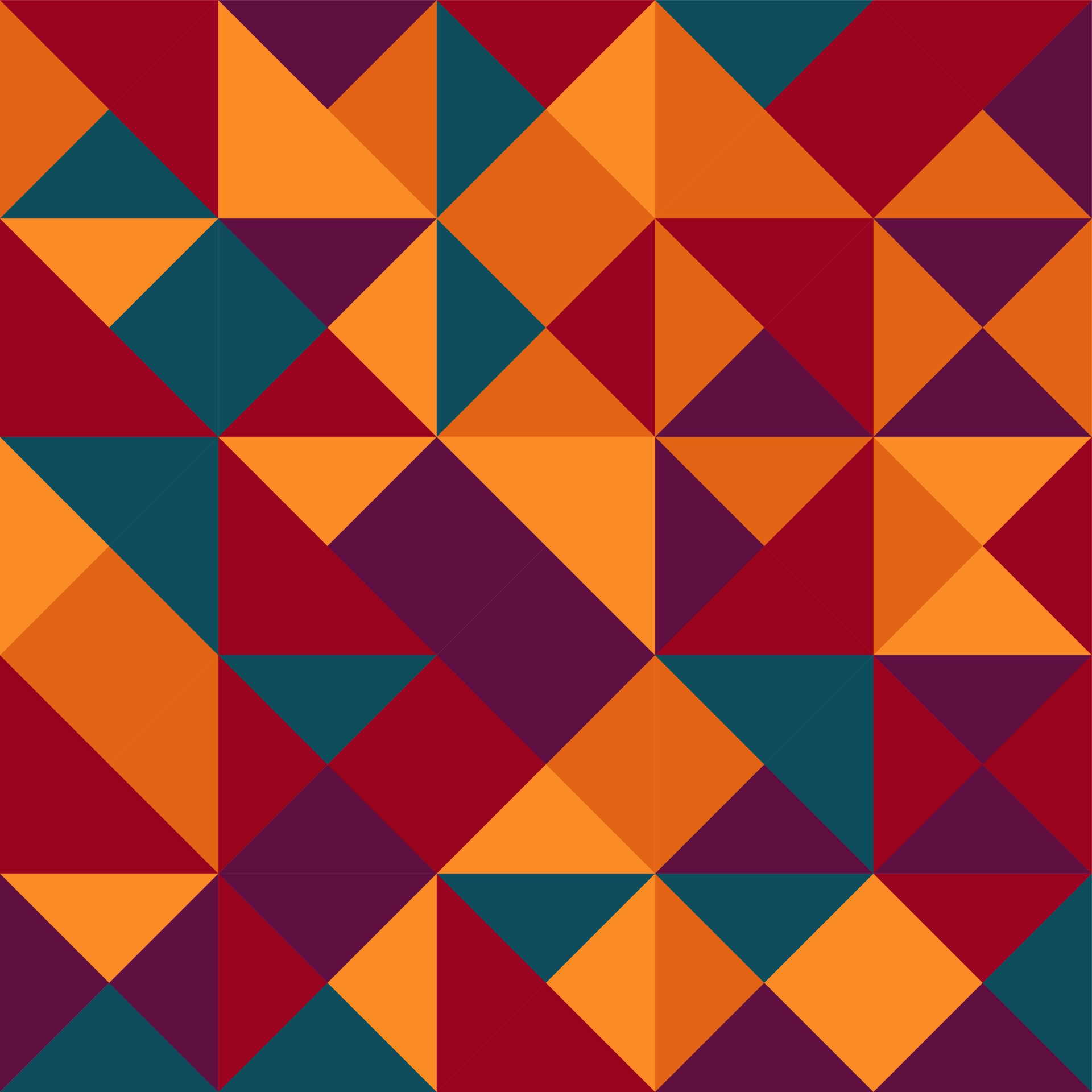 Geometric triangle shape Bauhaus pattern. Vector design and modern art template. Free Vector