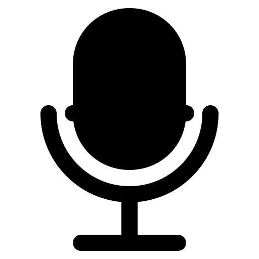 Microphone, voice, speech icon