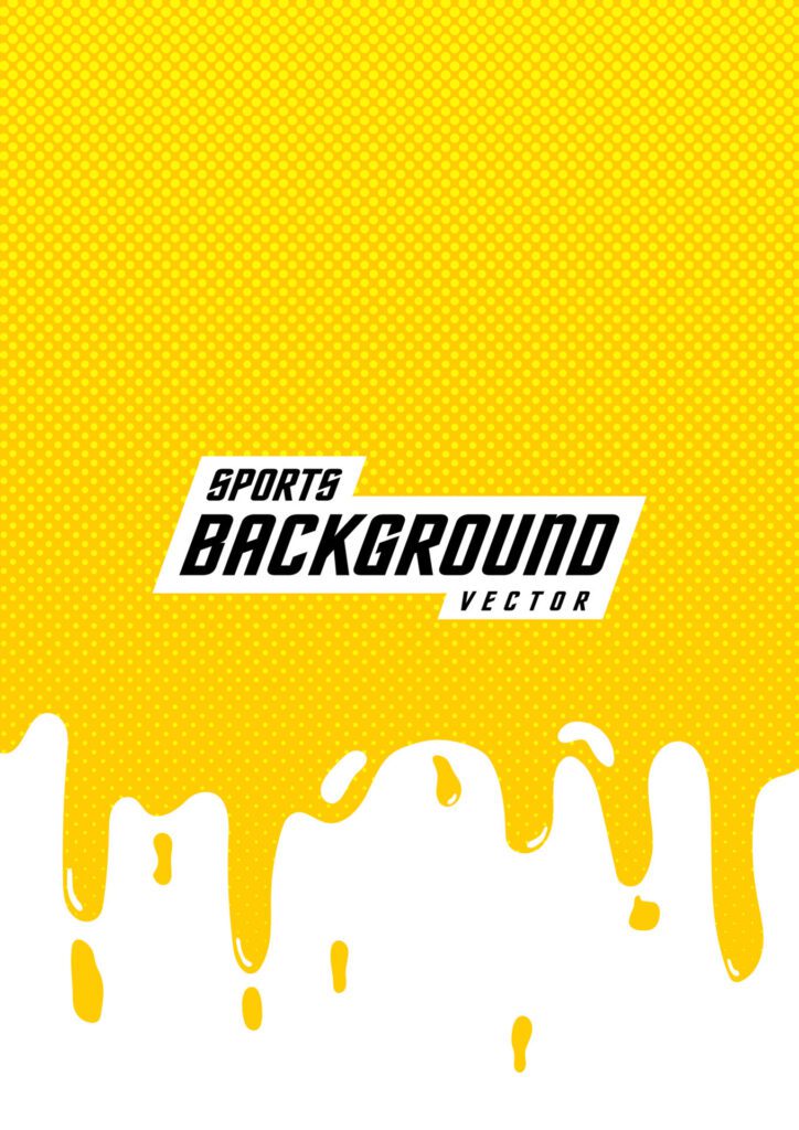 Background pattern for sports jersey, yellow, honey. Free Vector