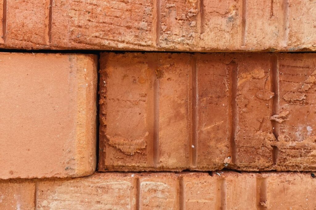 Backgrounds with stacked bricks Stock Free