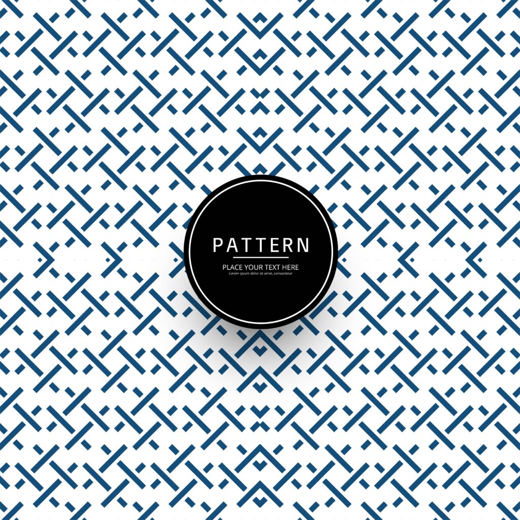 Geometric pattern background vector Free Vector