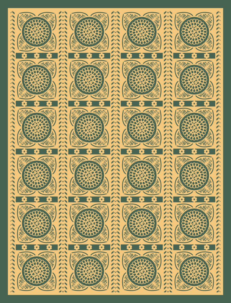 Luxury islamic background pattern template Free Vector