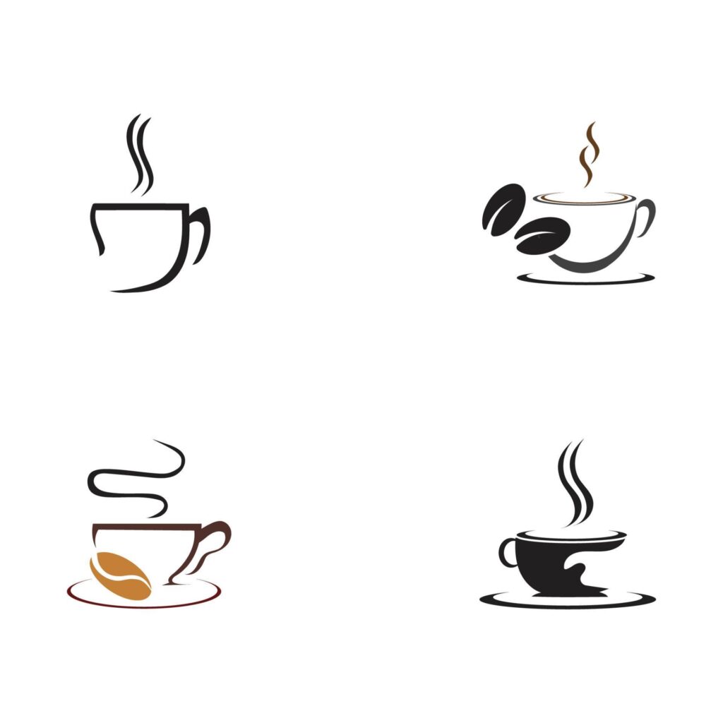 Coffee cup logo template vector icon – Vector Stock Free