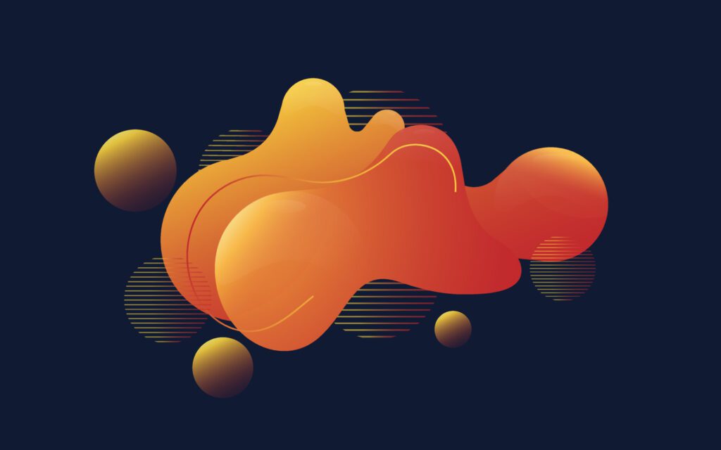 abstract liquid background illustration Free Vector