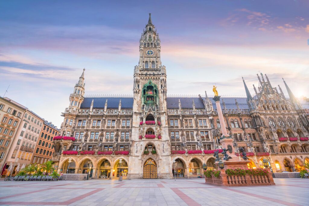 Marienplatz Town Hall Stock Free