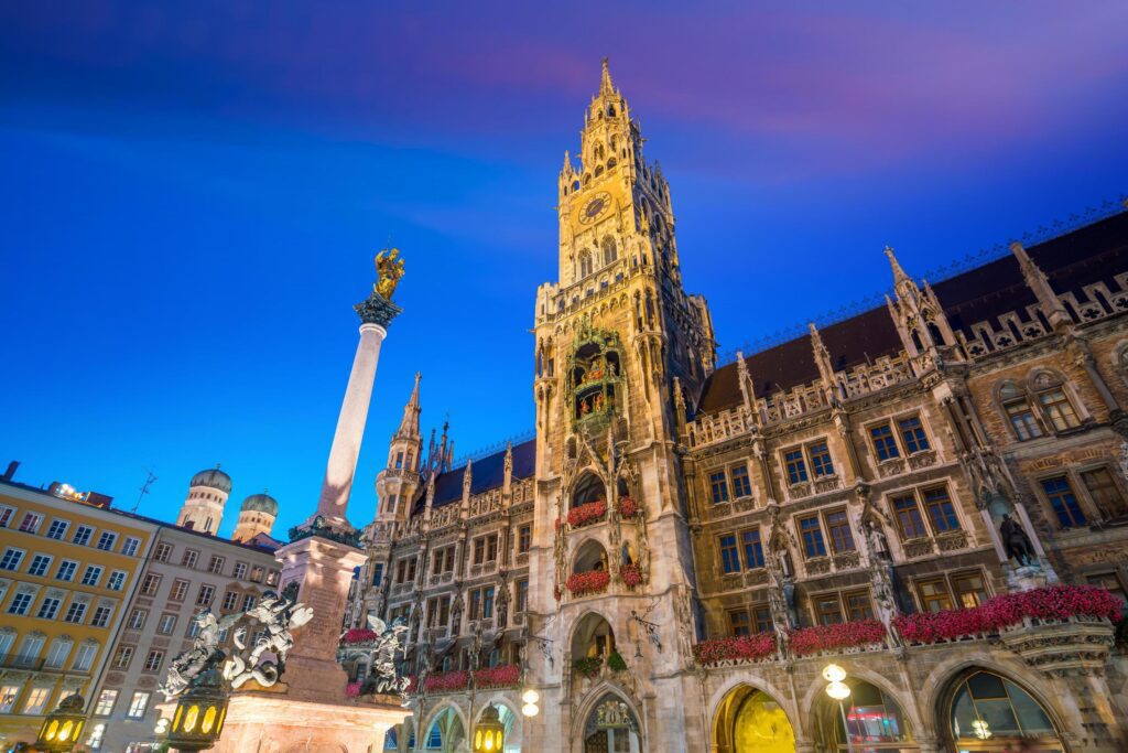 Marienplatz Town Hall Stock Free