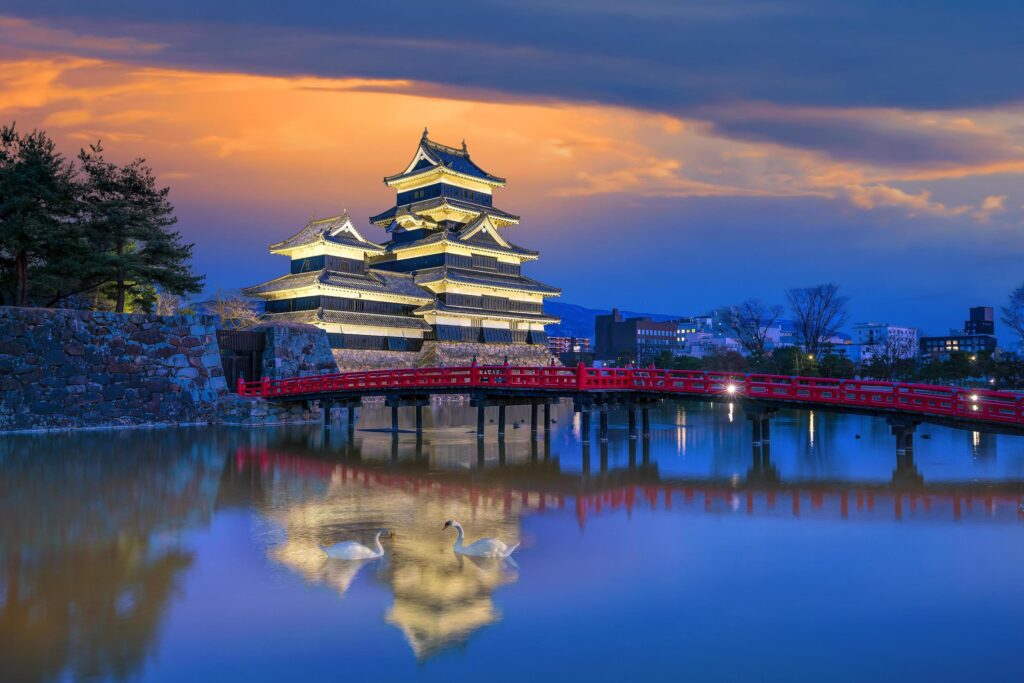 Matsumoto castle in Japan Stock Free