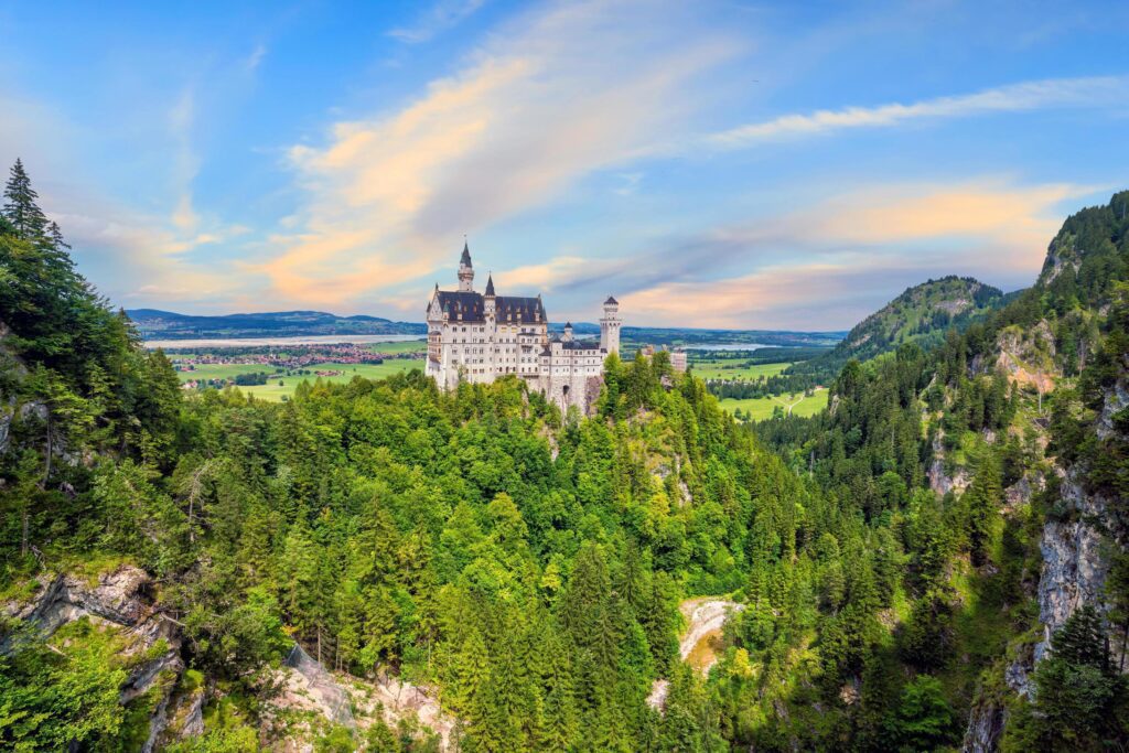 Neuschwanstein Castle, Southwest Bavaria, Germany Stock Free