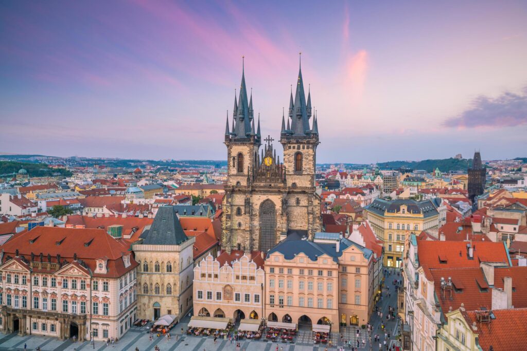 Old Town square in Prague, Czech Republic Stock Free