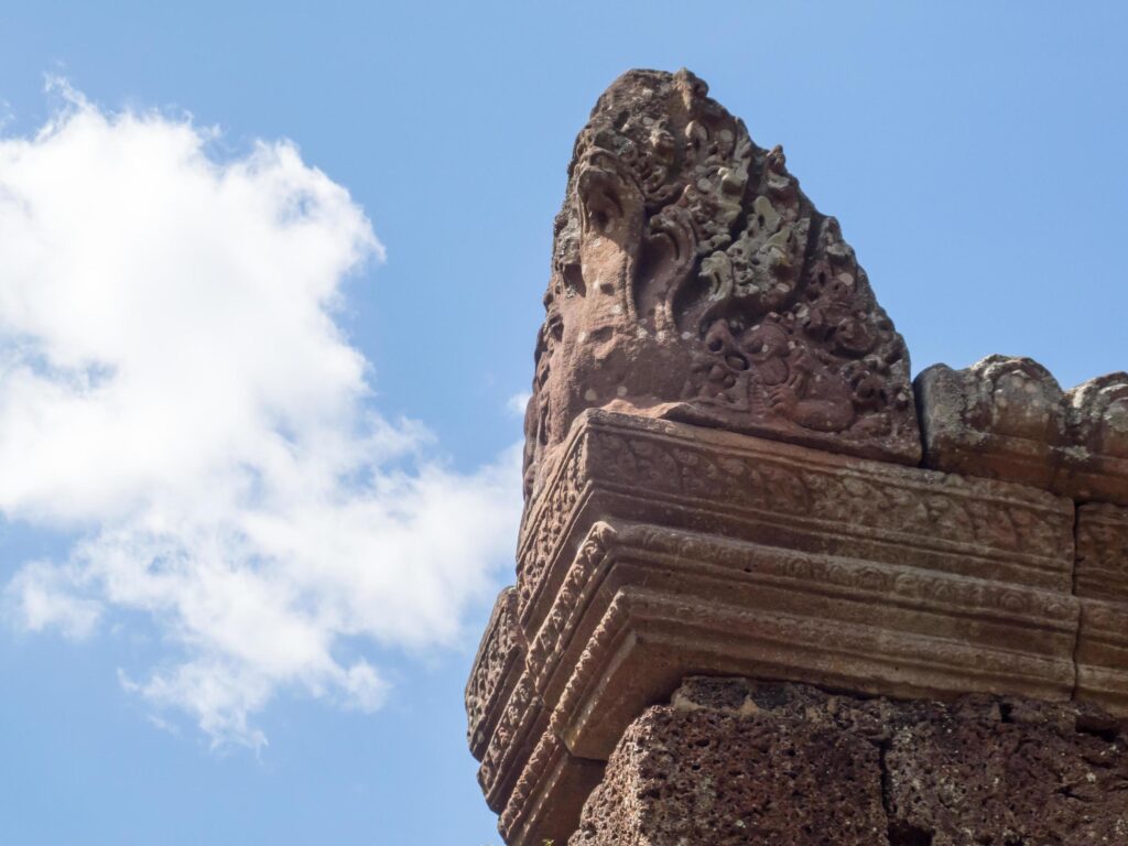 Phanom Rung Historical Parkis Castle Rock old Architecture about a thousand years ago at Buriram ProvinceThailand Stock Free