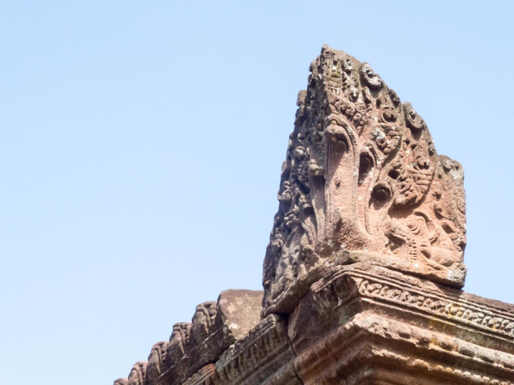 Phanom Rung Historical Parkis Castle Rock old Architecture about a thousand years ago at Buriram ProvinceThailand Stock Free