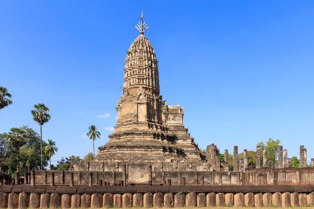 Wat Phra Si Ratanamahathat, Sri Satchanalai Historical Park, Thailand Stock Free