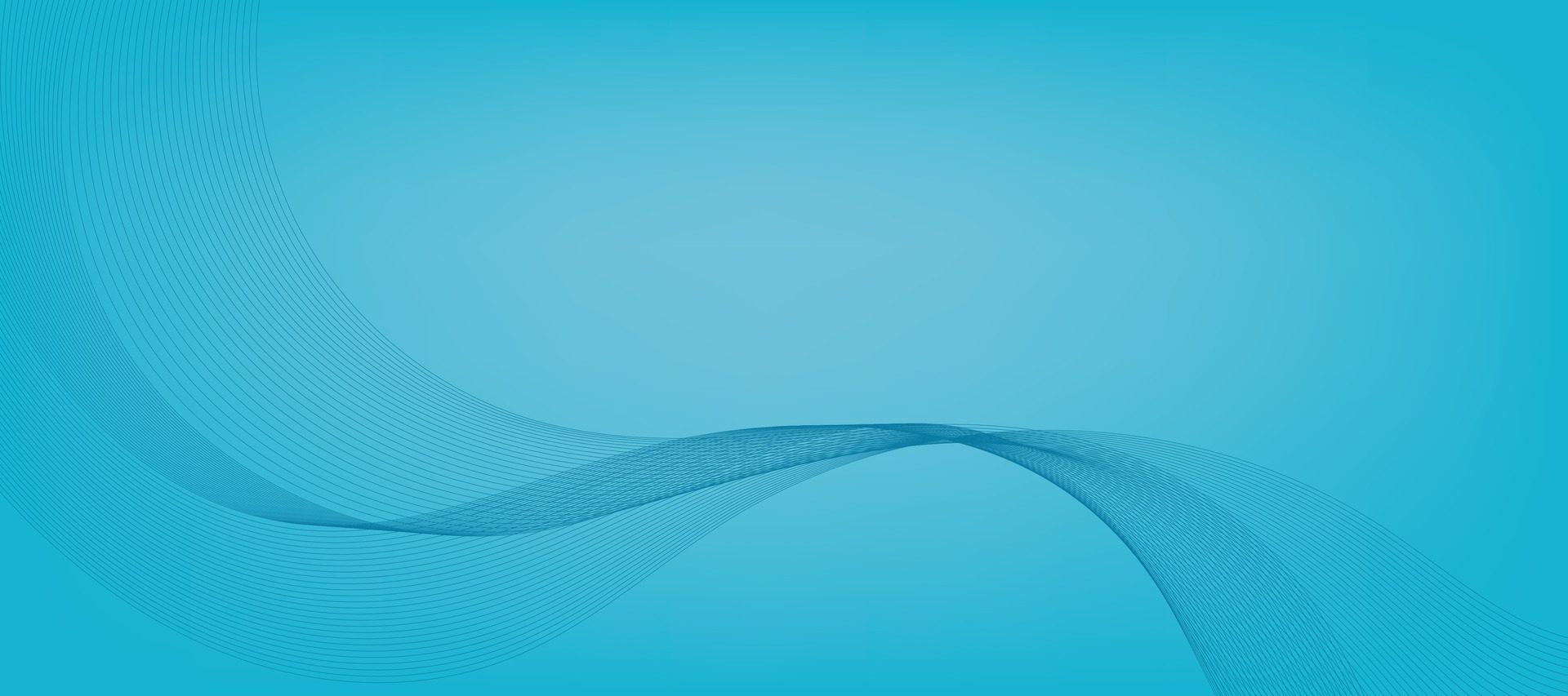 Abstract Blue Gradient Background Template with Blue Wavy Lines. Winter Background. Free Vector