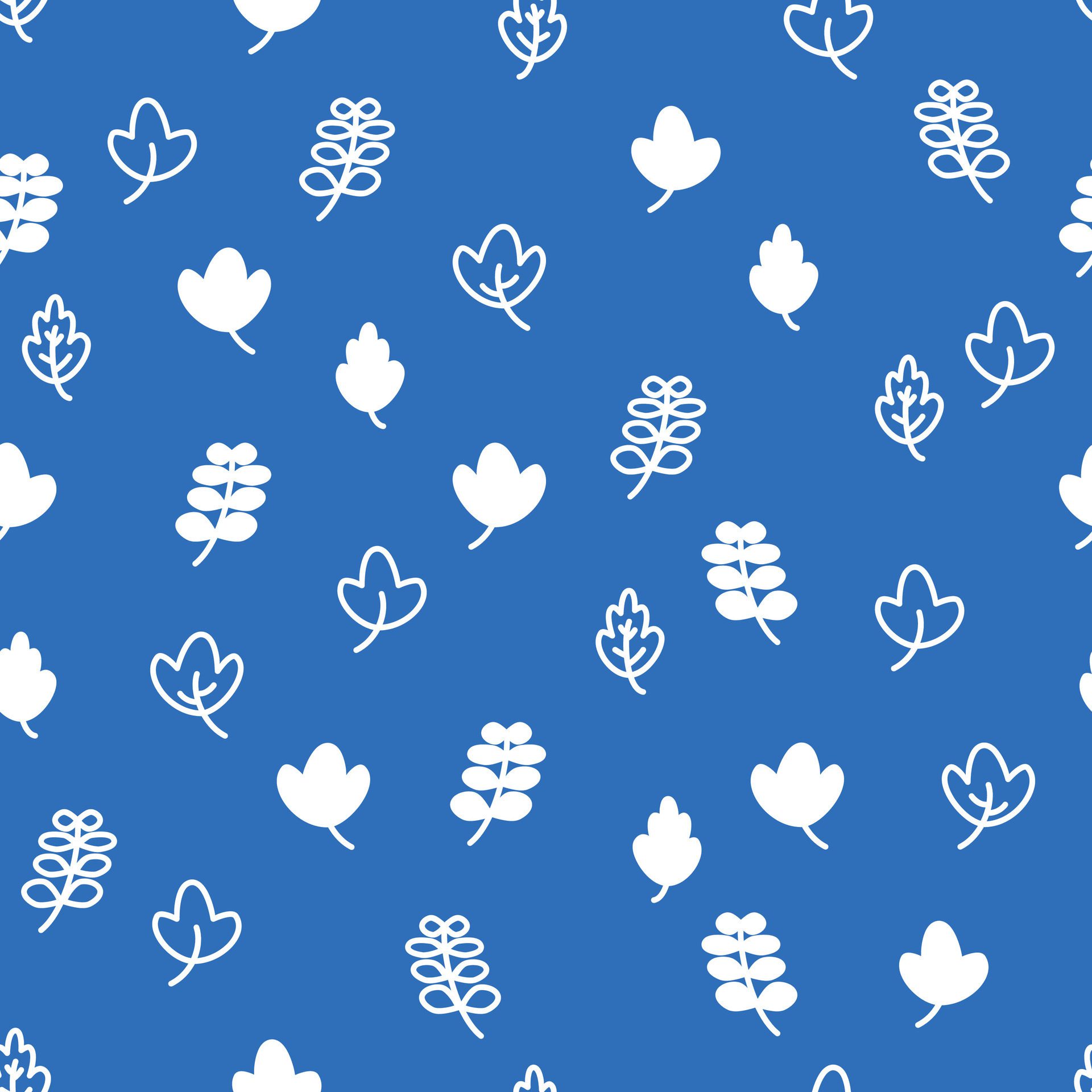 leaf tropical seamless pattern design background, cute texture for bedding, fabric, wallpaper, wrapping paper, textile, t-shirt Free Vector