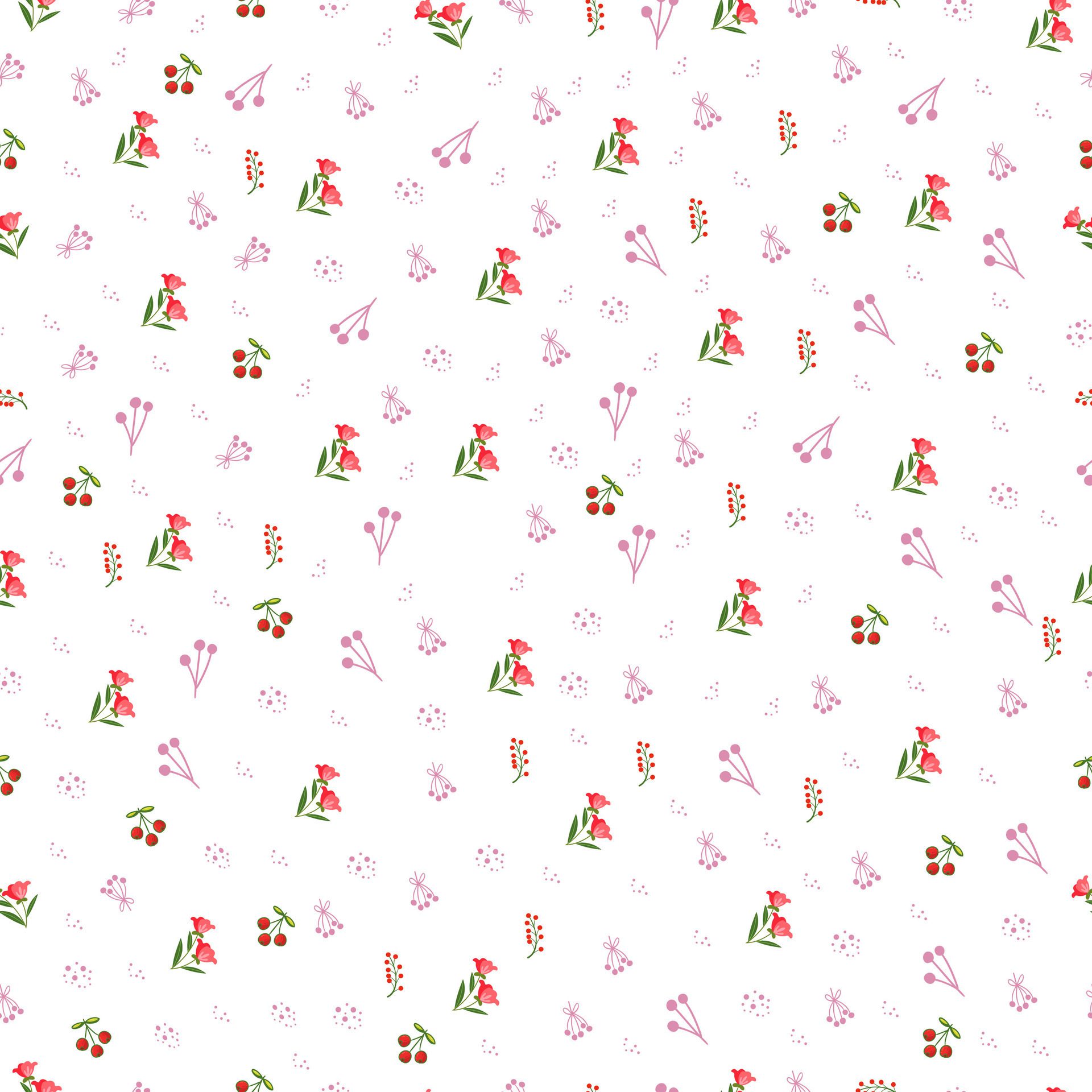 Beautiful seamless Floral pattern design Free Vector