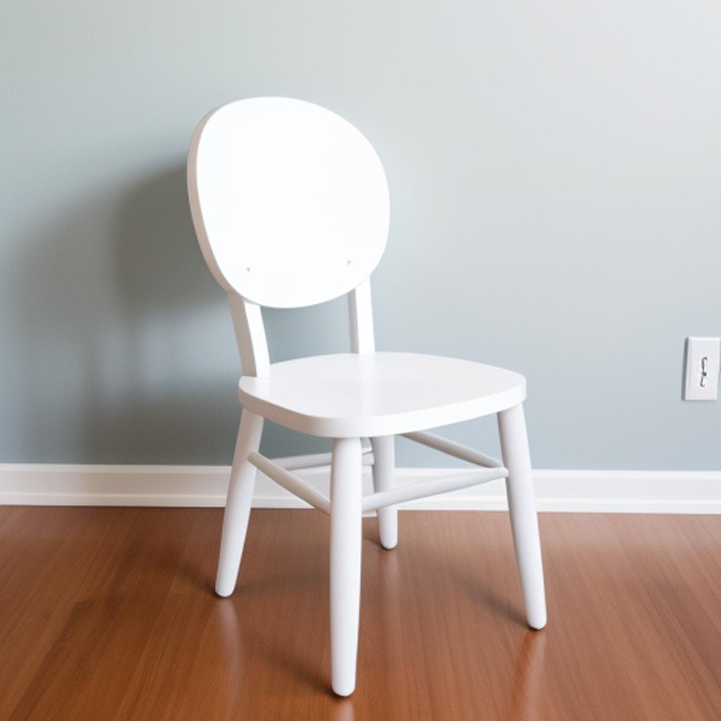 Background, White chair for by @ai_generated