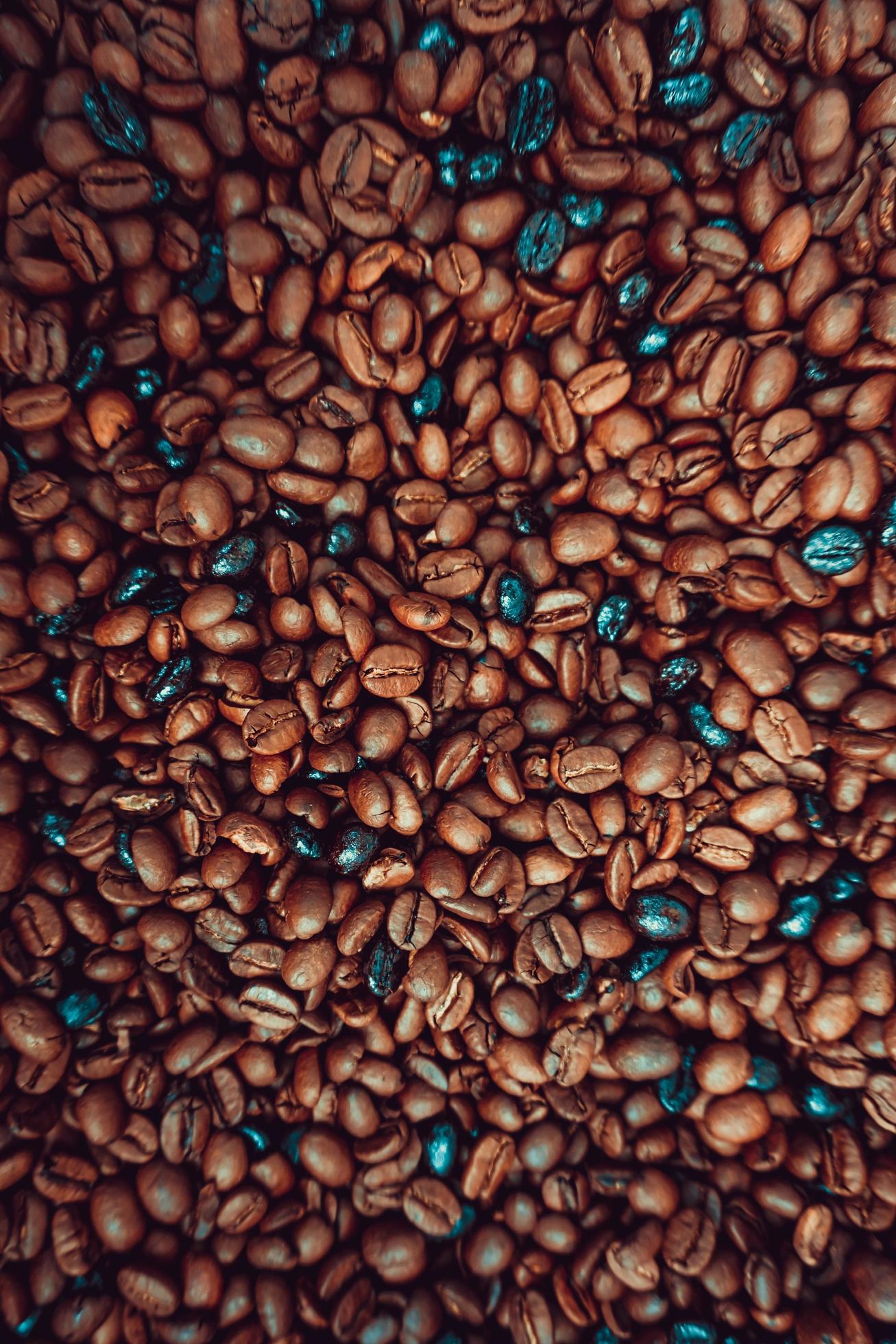 roasted coffee beans, food and drink Stock Free