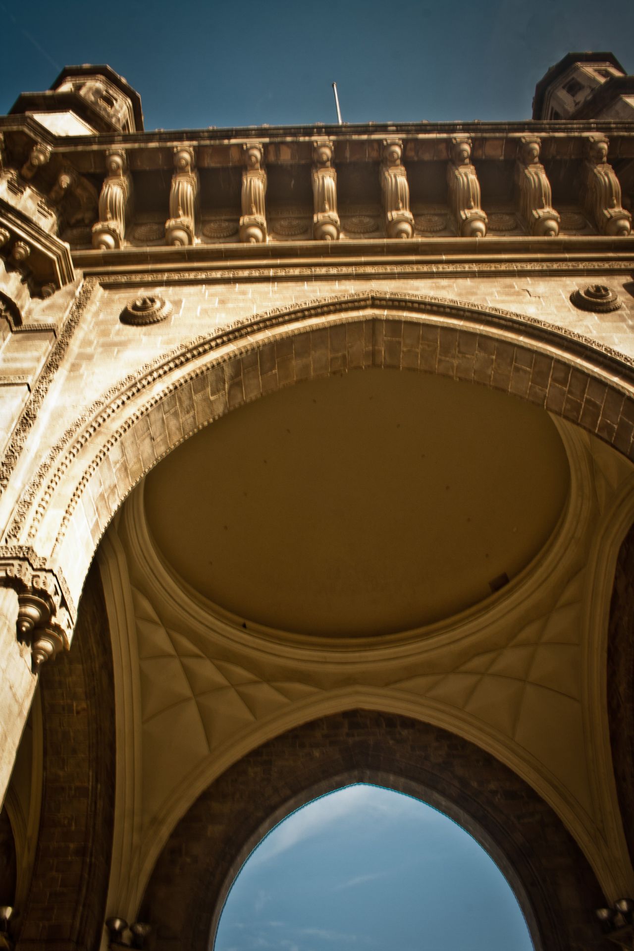 Gateway Of India Entrance Stock Free