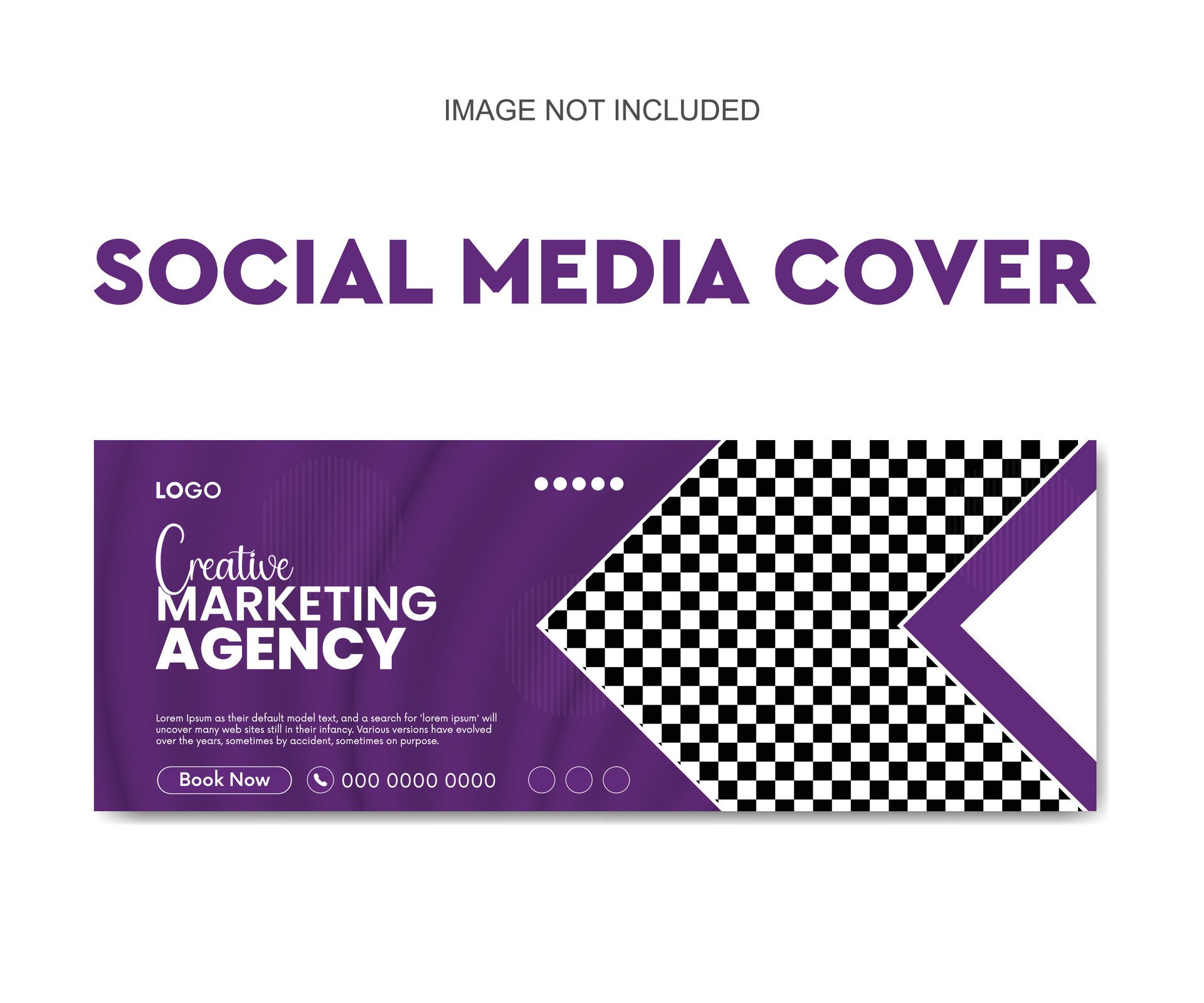 Corporate and digital business marketing promotion Social Media cover design with creative shape or web banner for digital marketing business. Free Vector