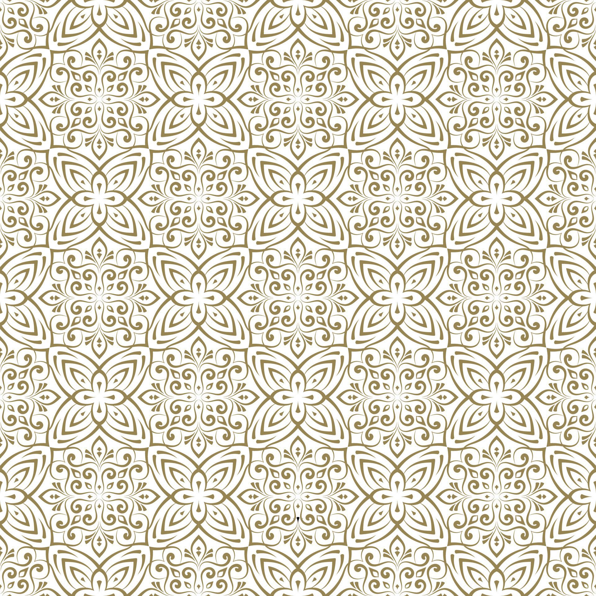 vintage seamless swirl ornamental pattern design for textile and invitation Free Vector