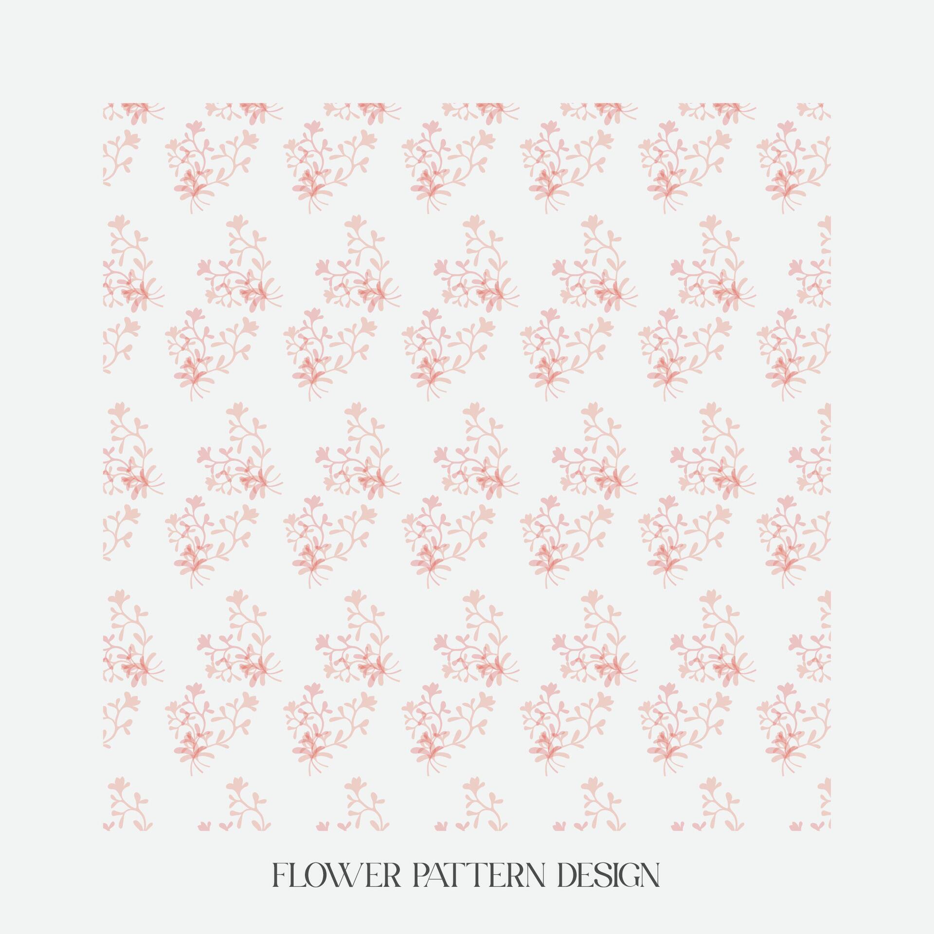 pattern with flowers Stock Free