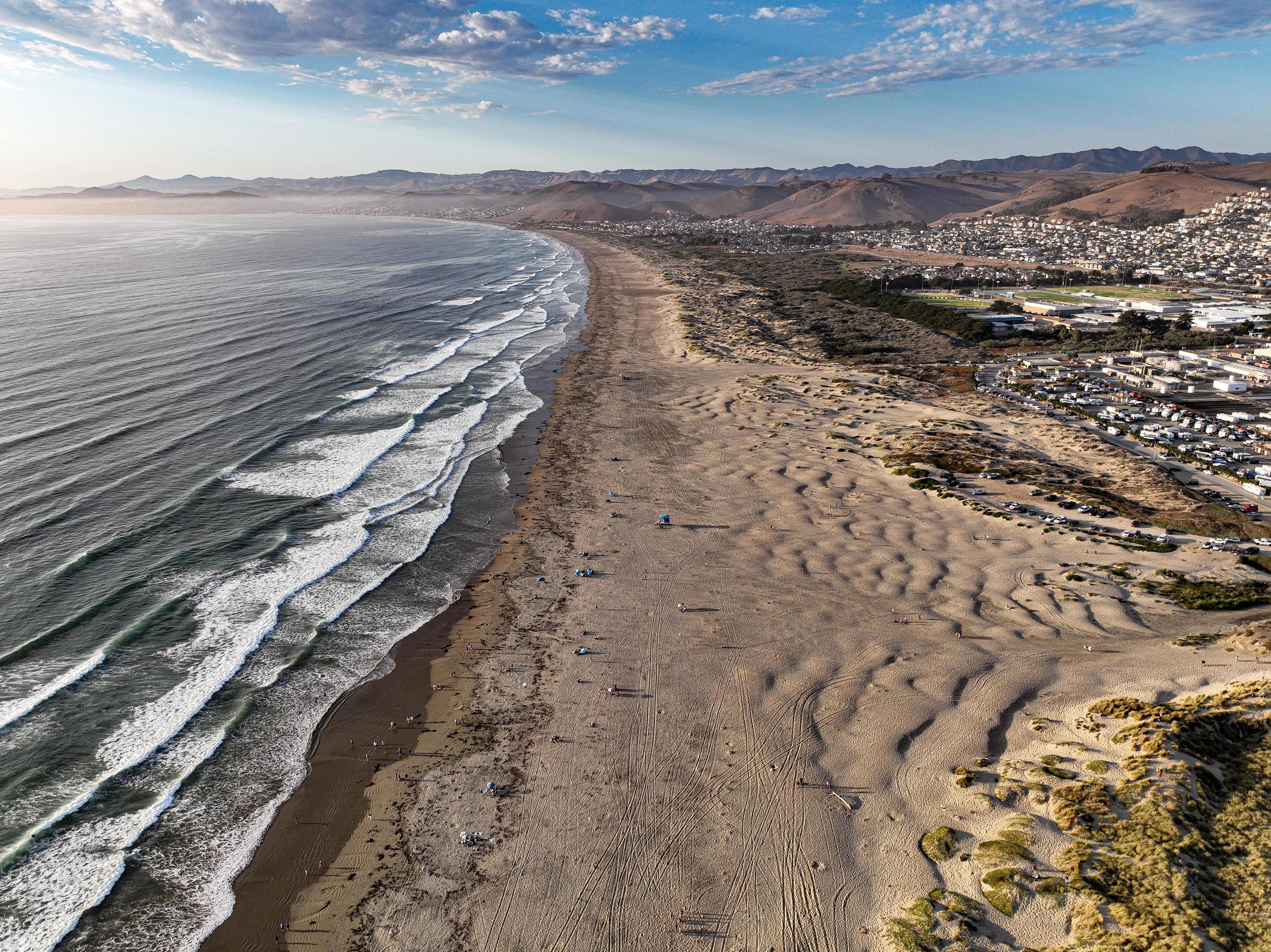 Morro Bay Coastline Stock Free