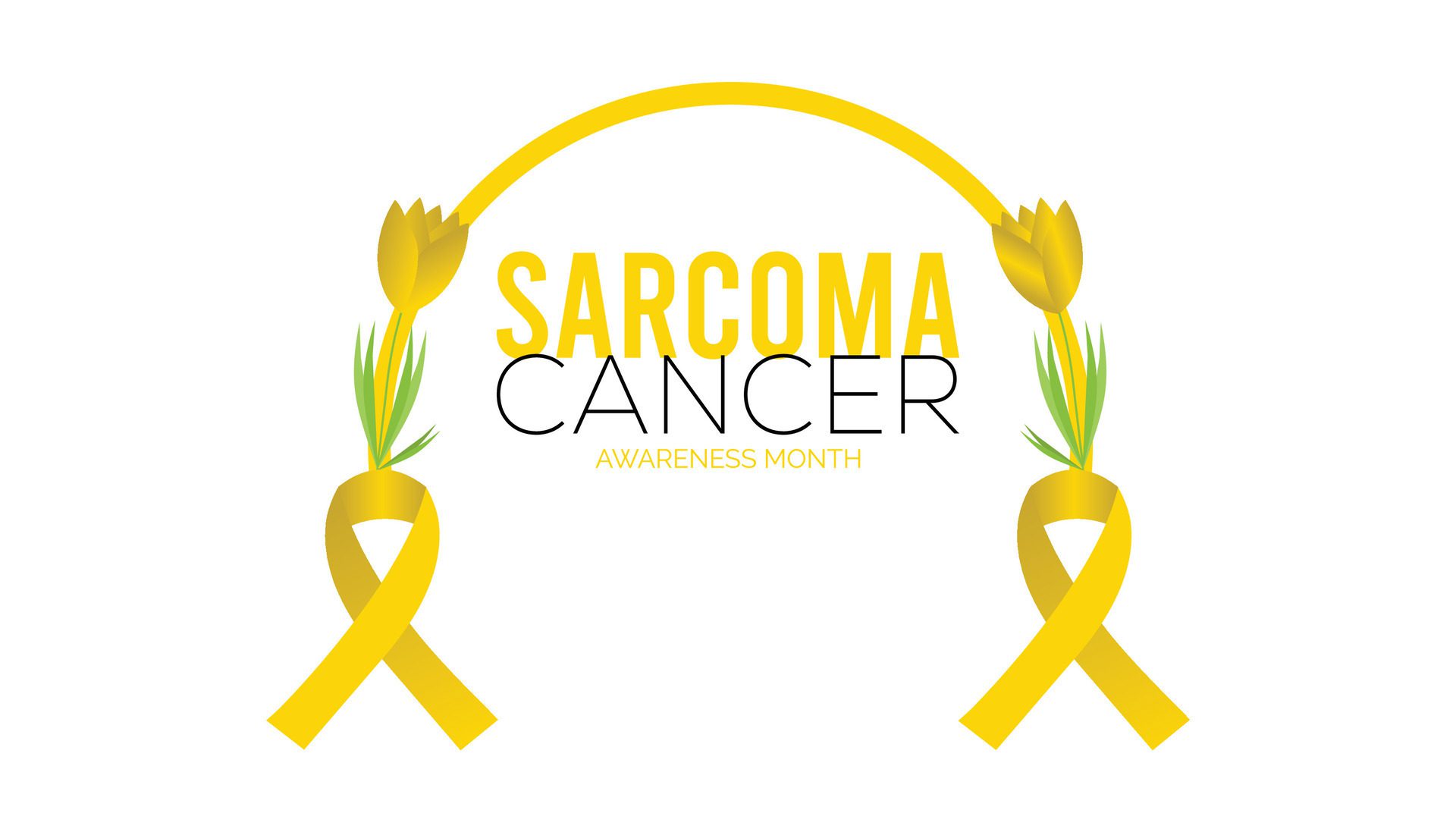 Sarcoma cancer awareness month observed every year in July. Template for background, banner, card, poster with text inscription. Free Vector