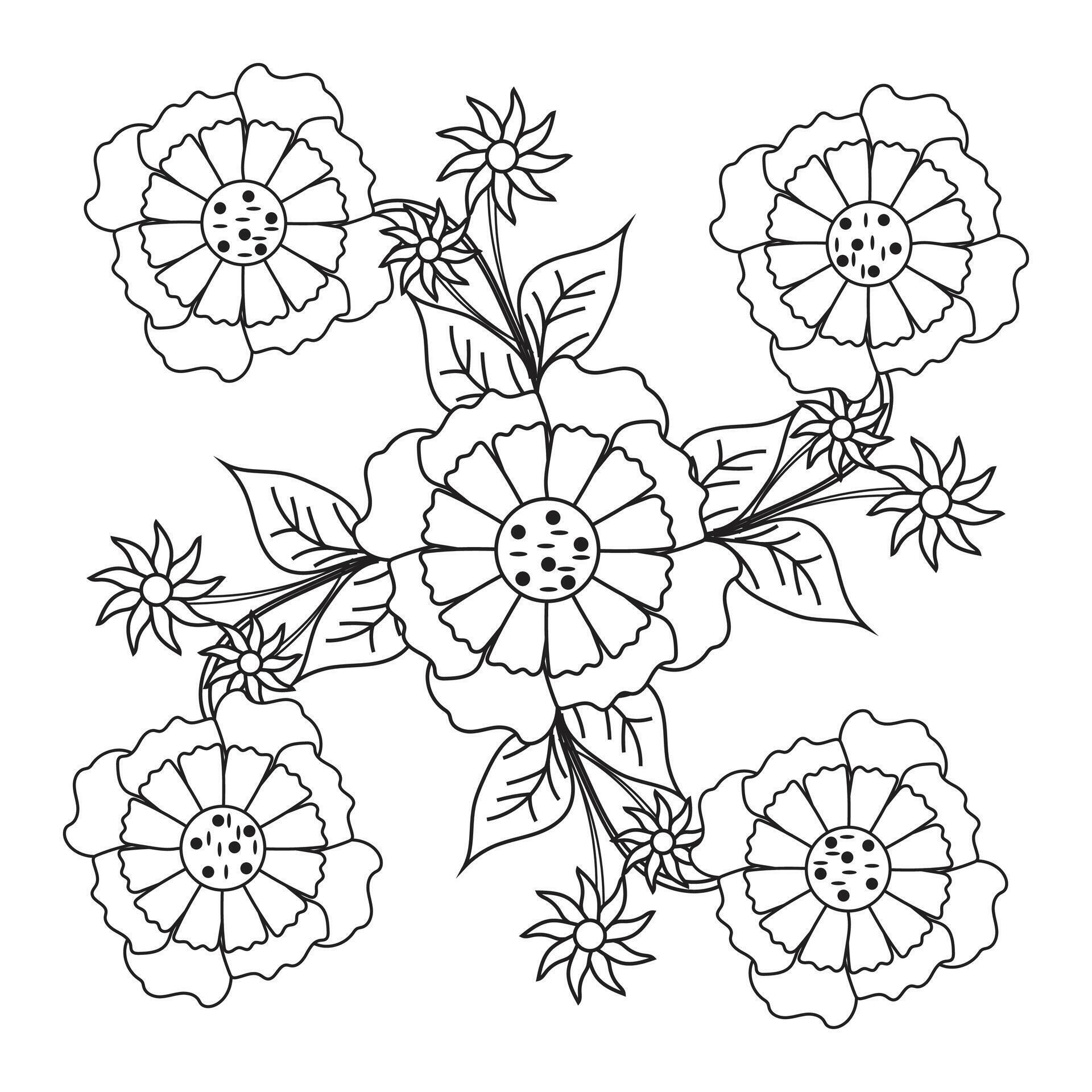 Creative unique flower floral vector eps mandala patterns for free download Stock Free