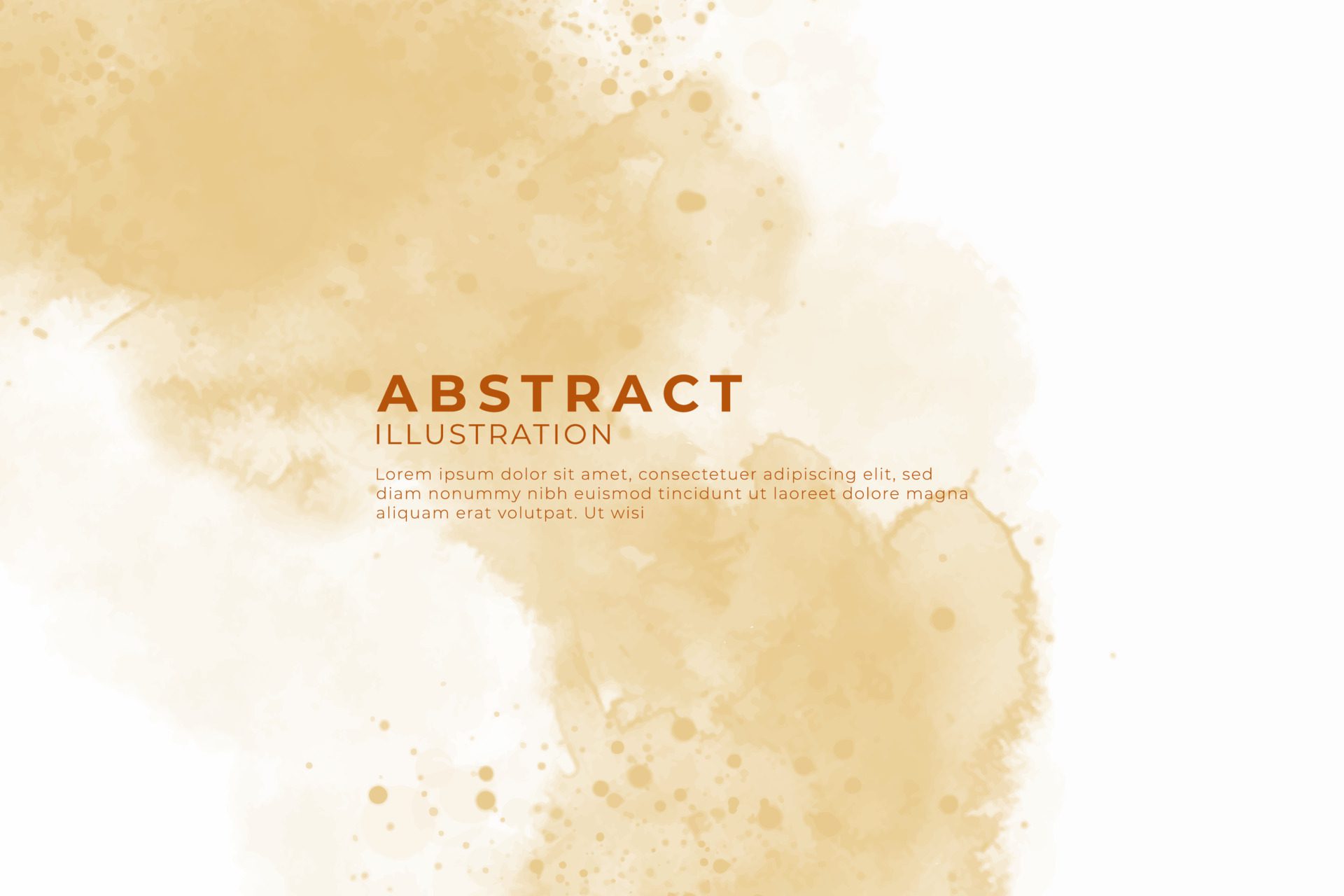 Abstract watercolor textured background. Design for your date, postcard, banner, logo. Free Vector