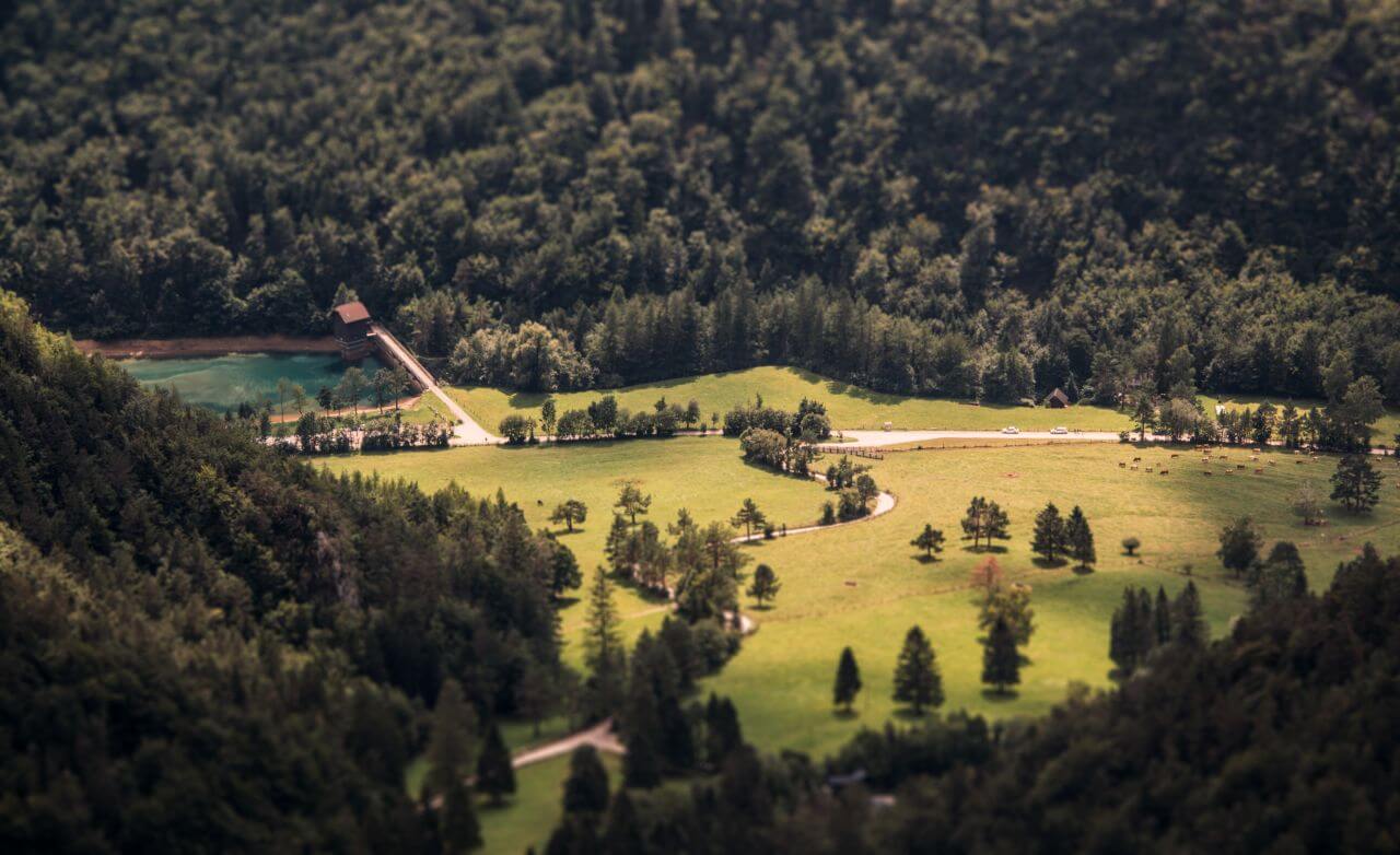 Valley Meadow Countryside Stock Free