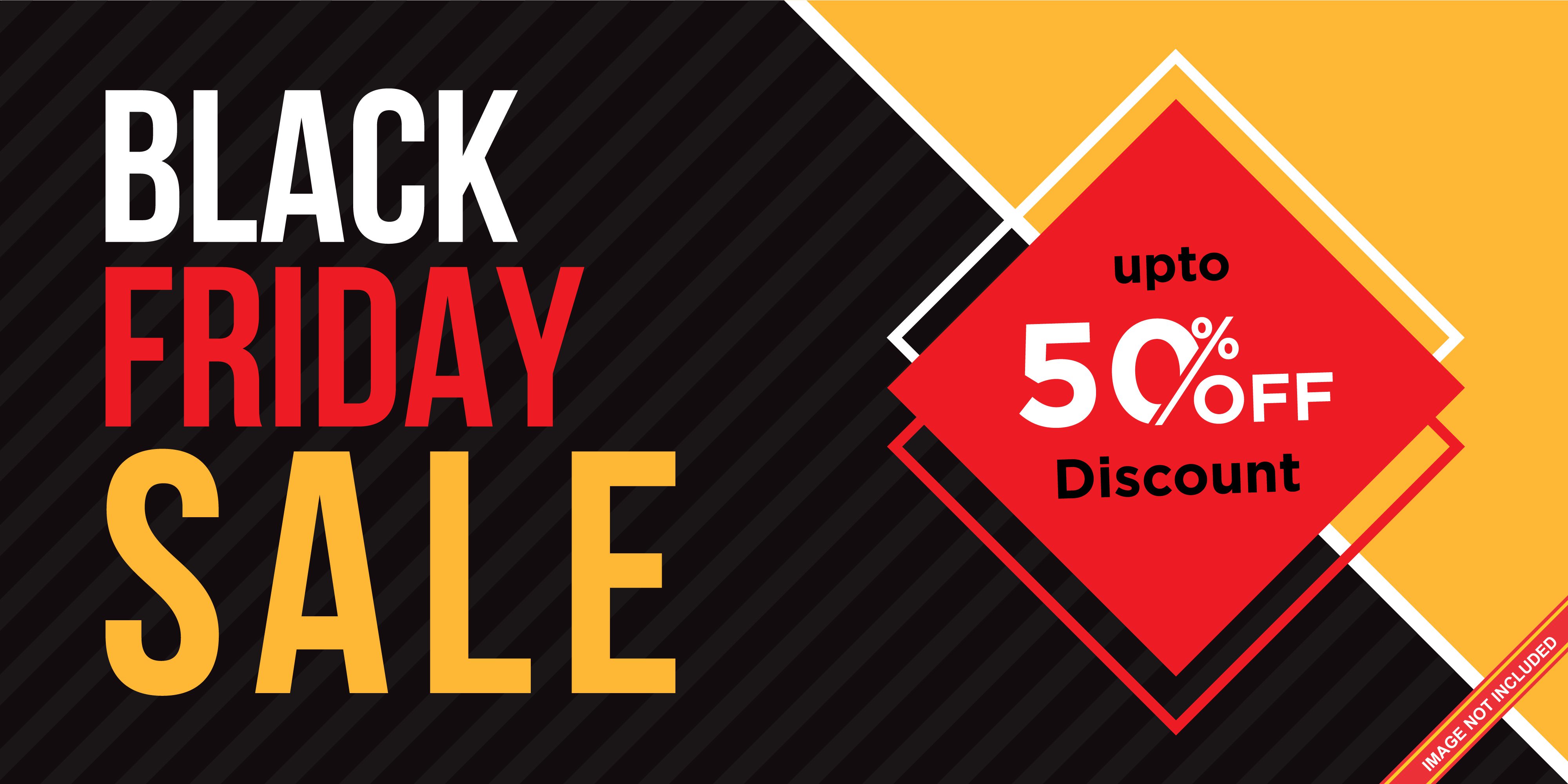 Black Friday Sale Banner Free Vector