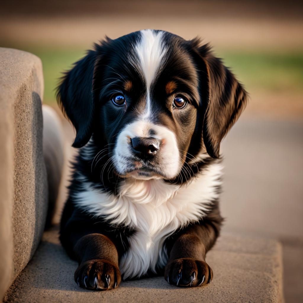 Puppy Portrait photography,Realistic face,Natural by @ai_generated