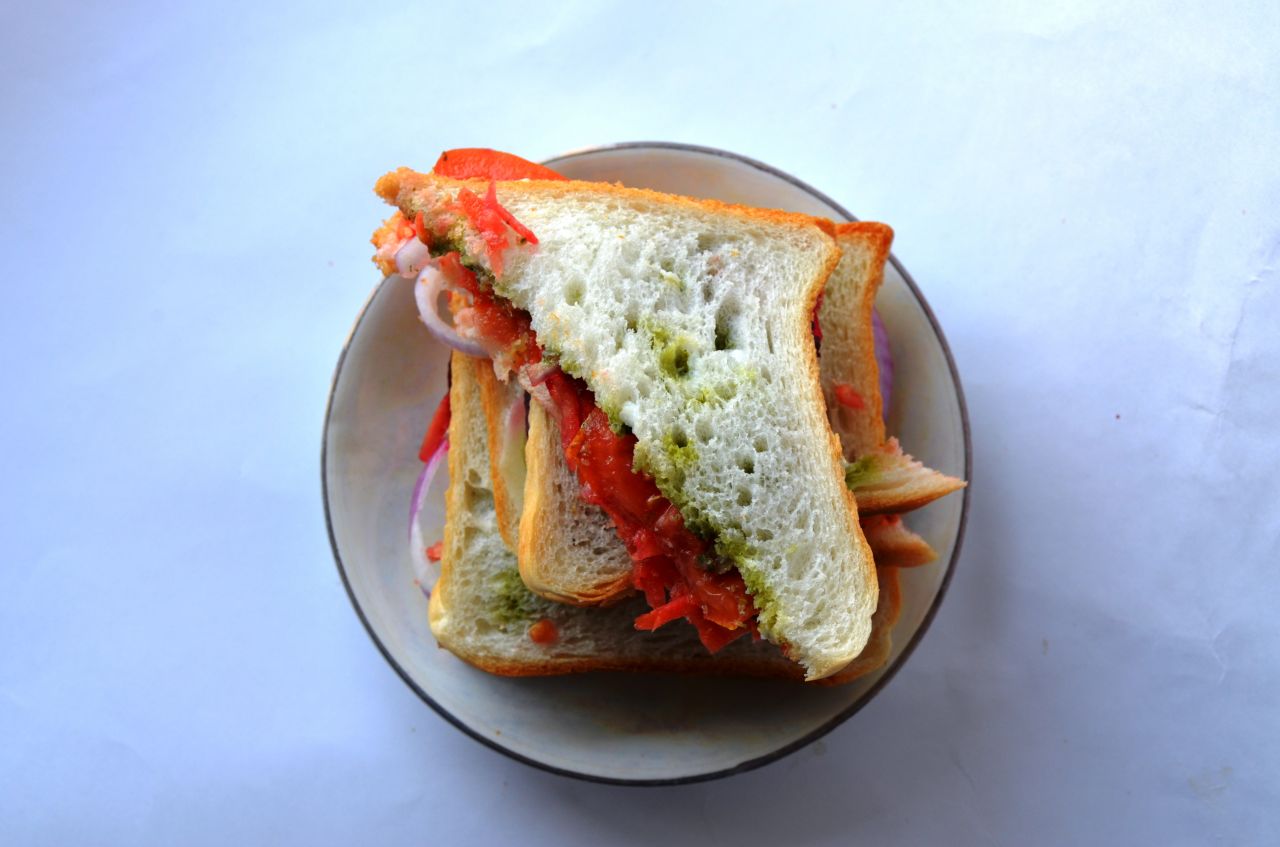 Vegetable Sandwich 2 Stock Free