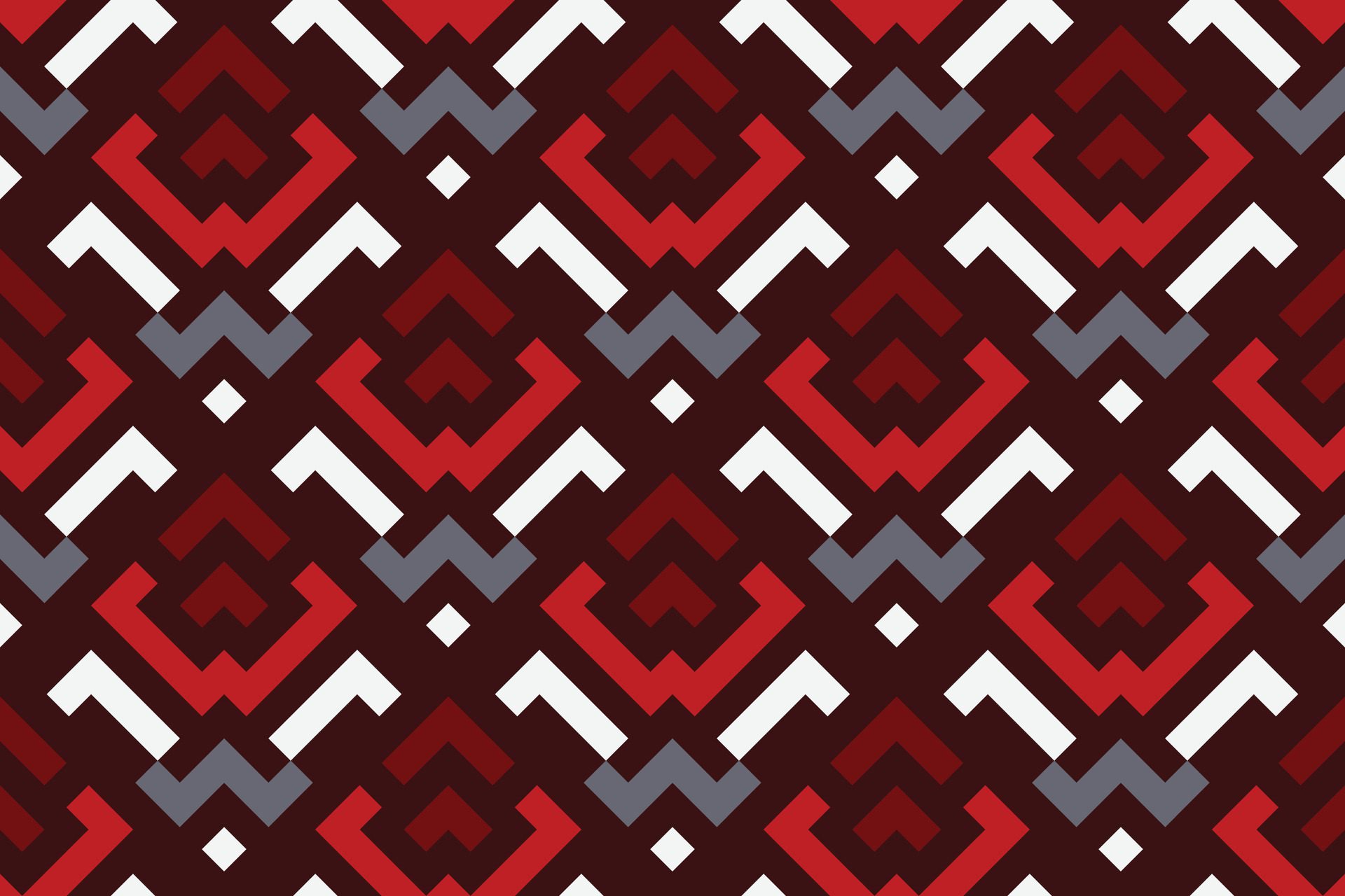 modern seamless pattern with red color Free Vector