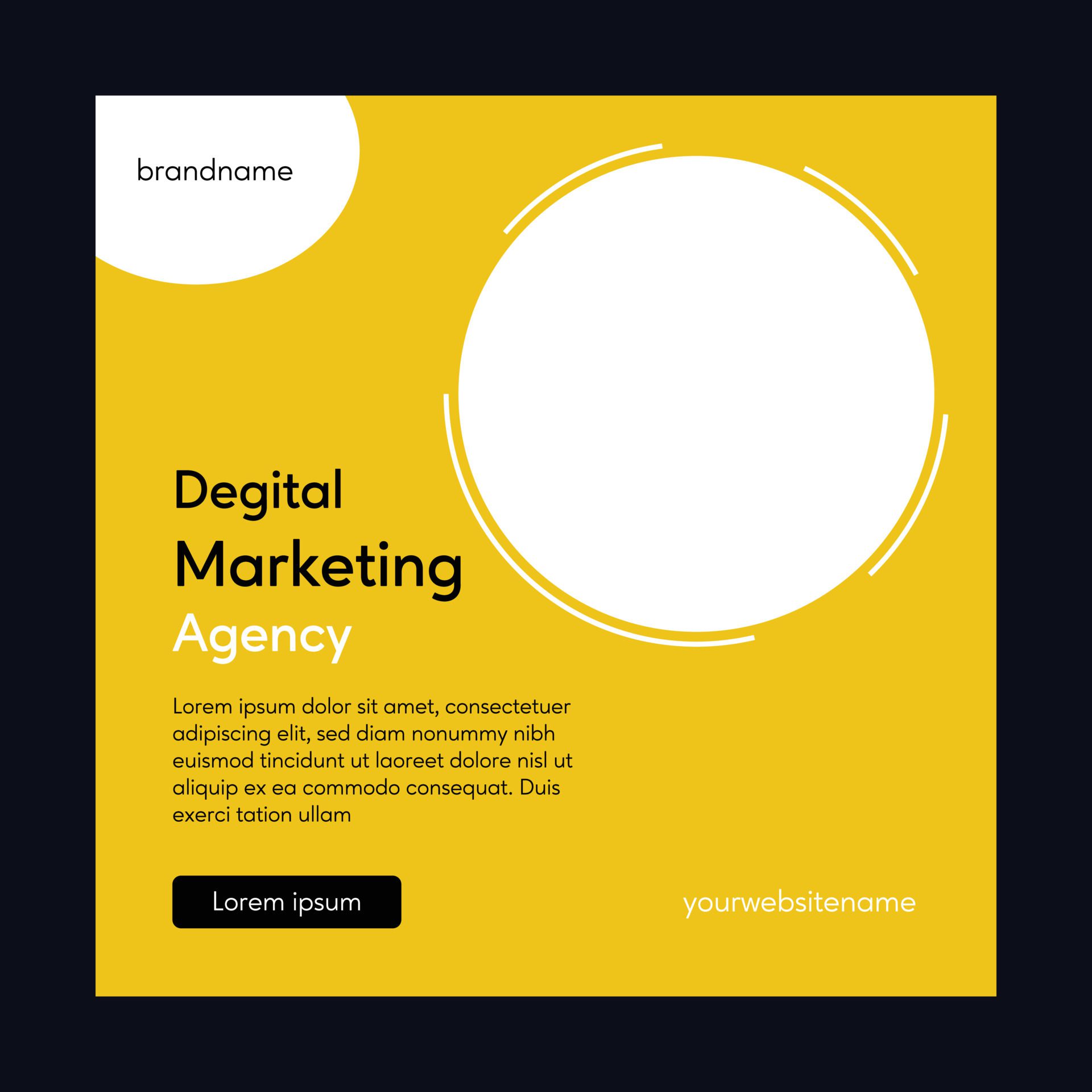 Sale web banner digital marketing Agency creative sale Free Vector