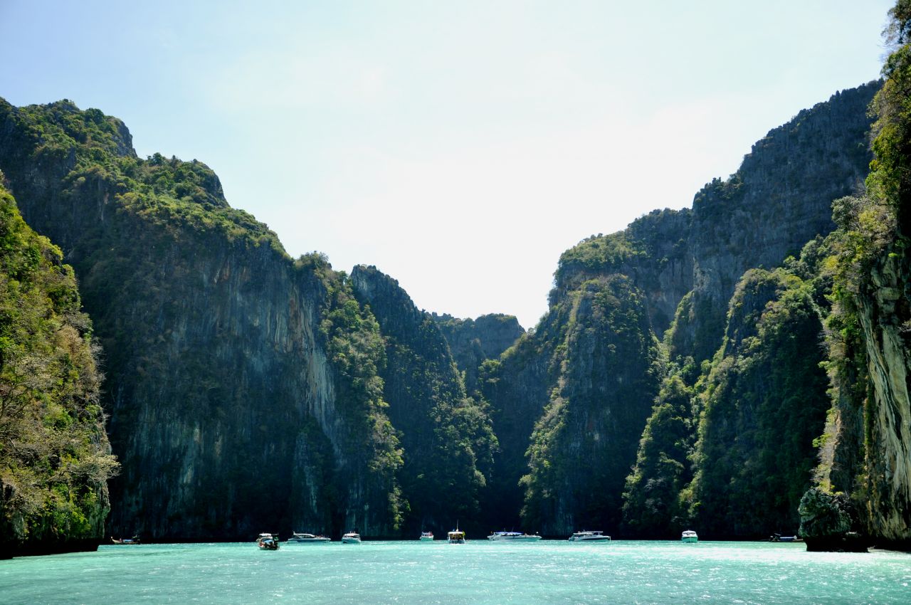 Beautiful Blue Waters Island Stock Free