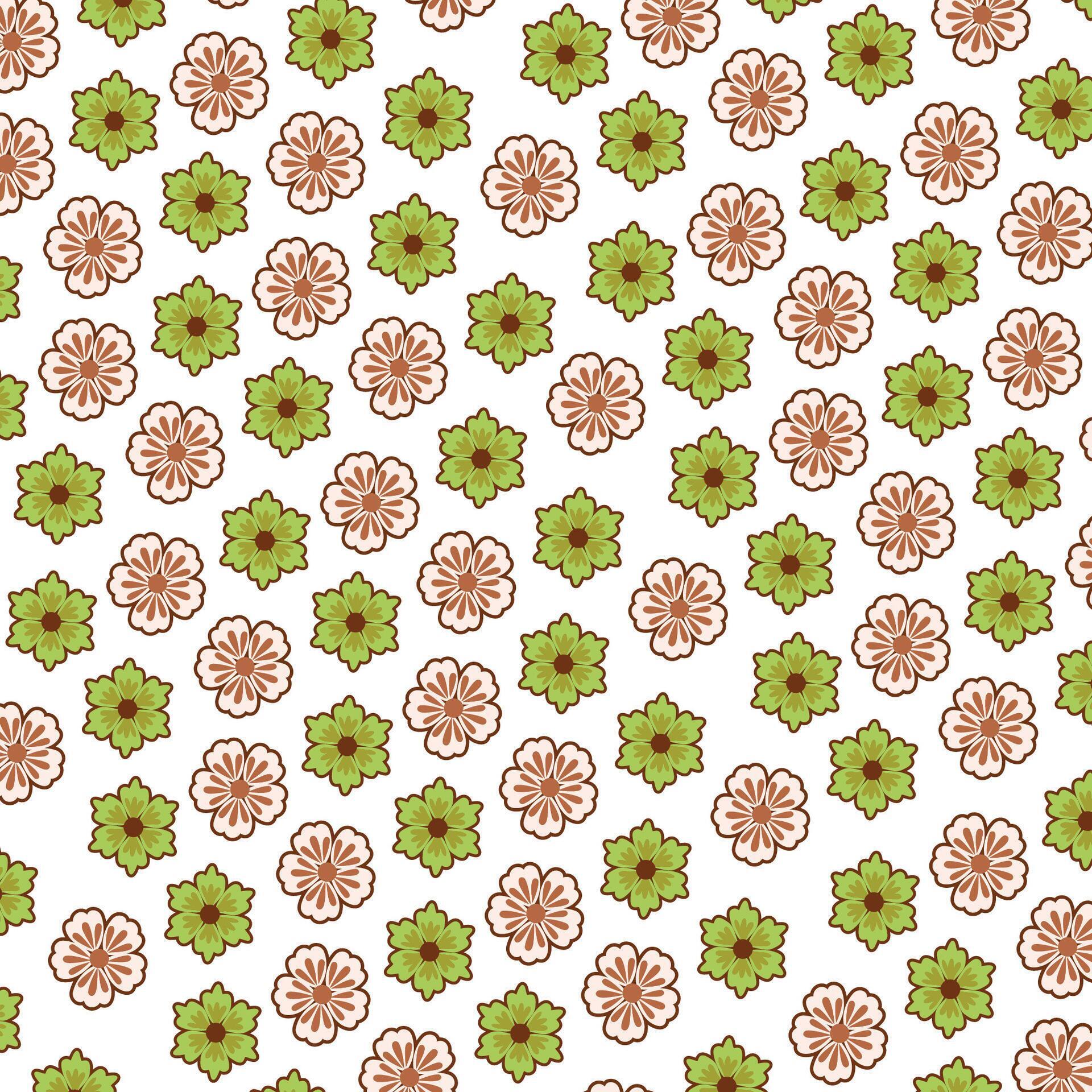 Flower pattern art illustration Stock Free