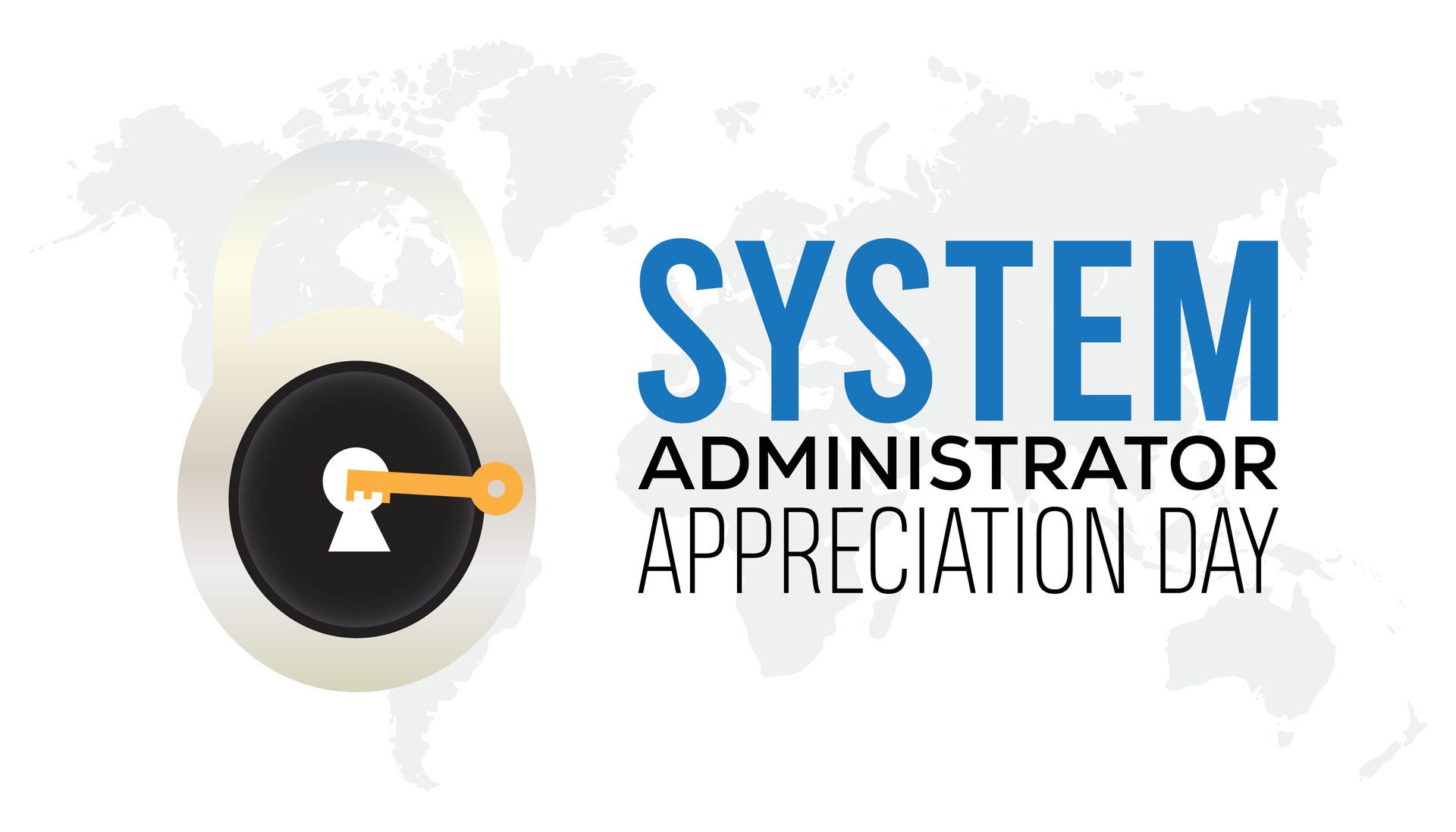 System Administrator Appreciation Day observed every year in July. Template for background, banner, card, poster with text inscription. Free Vector