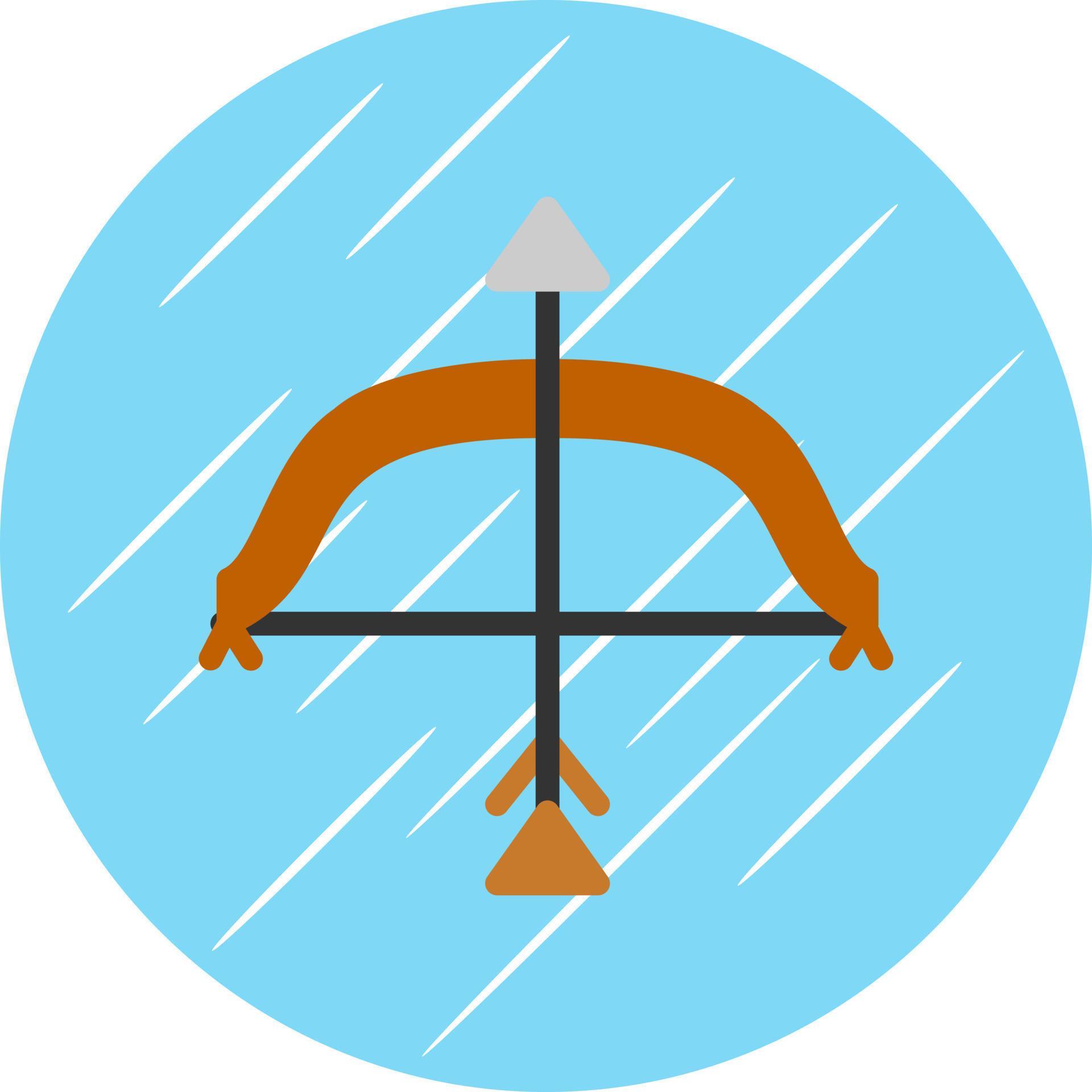 Bow ANd Arrow Vector Icon Design Stock Free