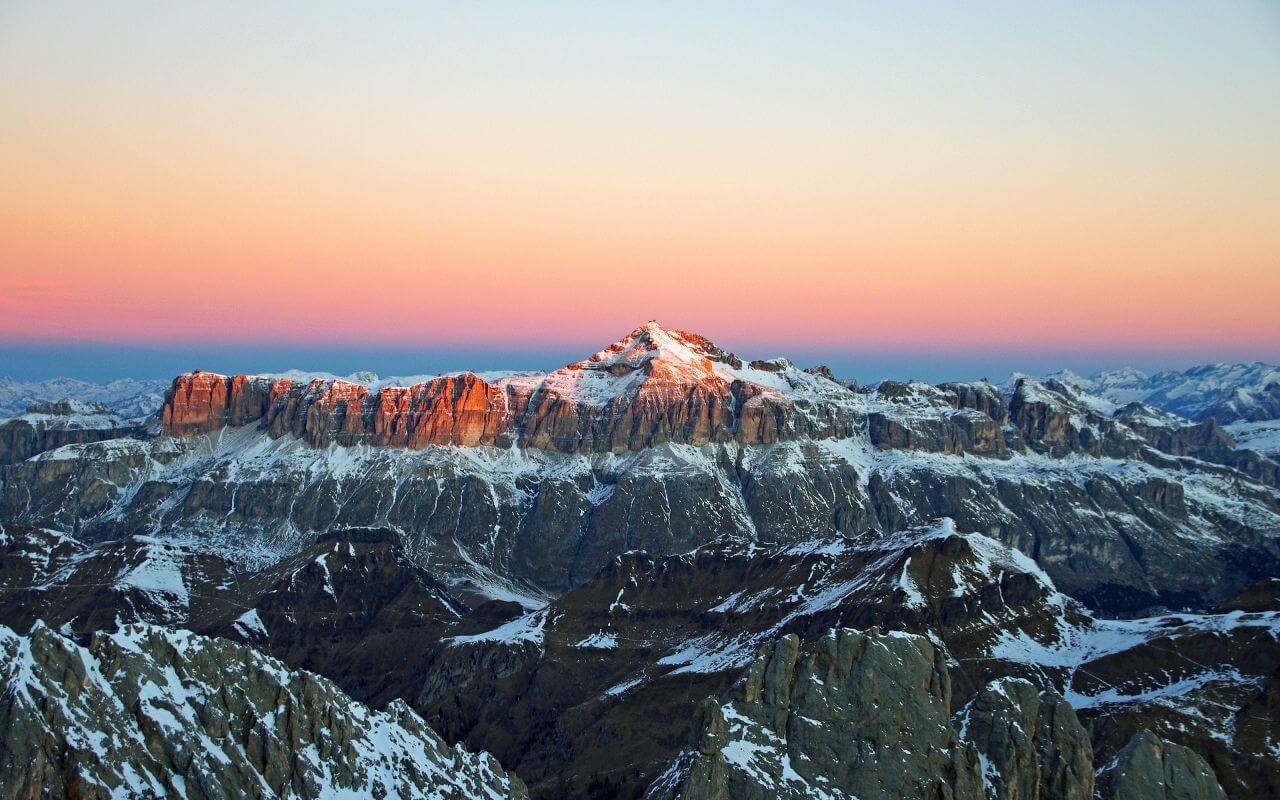 Alps Snow Sunrise Morning Stock Free